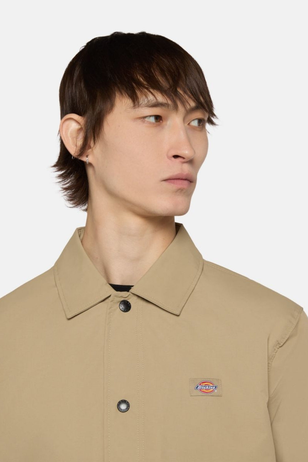 Dickies-Oakport Coach Jacket Khaki-Ceket-4-roqelvaxirum.shop