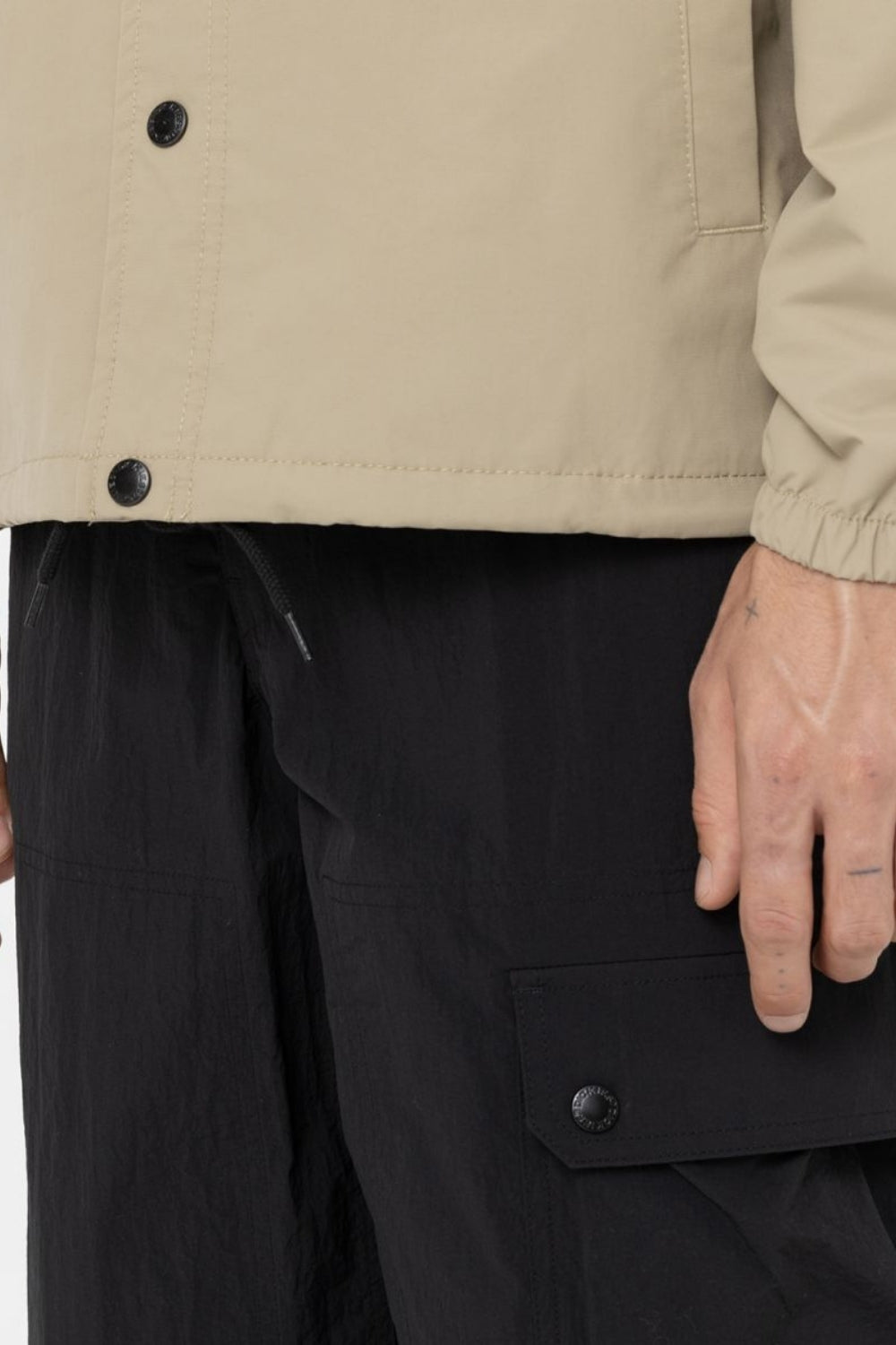 Dickies-Oakport Coach Jacket Khaki-Ceket-5-roqelvaxirum.shop