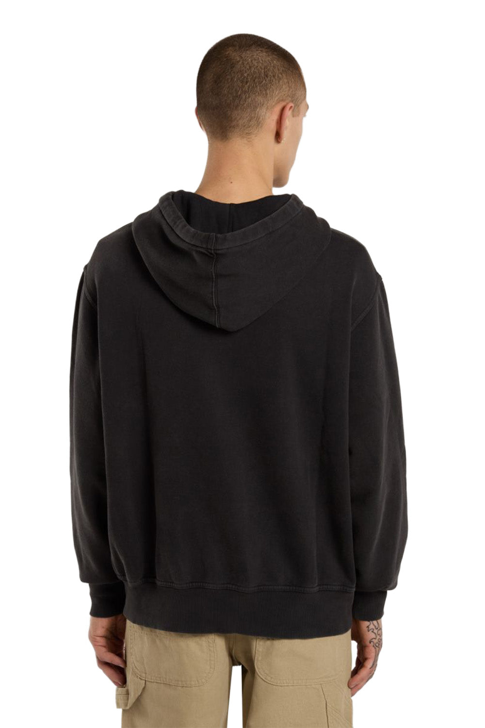 Dickies-Plentywood Hoodie Erkek Kapüşonlu Siyah Sweatshirt-Sweatshirts & Hoodies-6-roqelvaxirum.shop