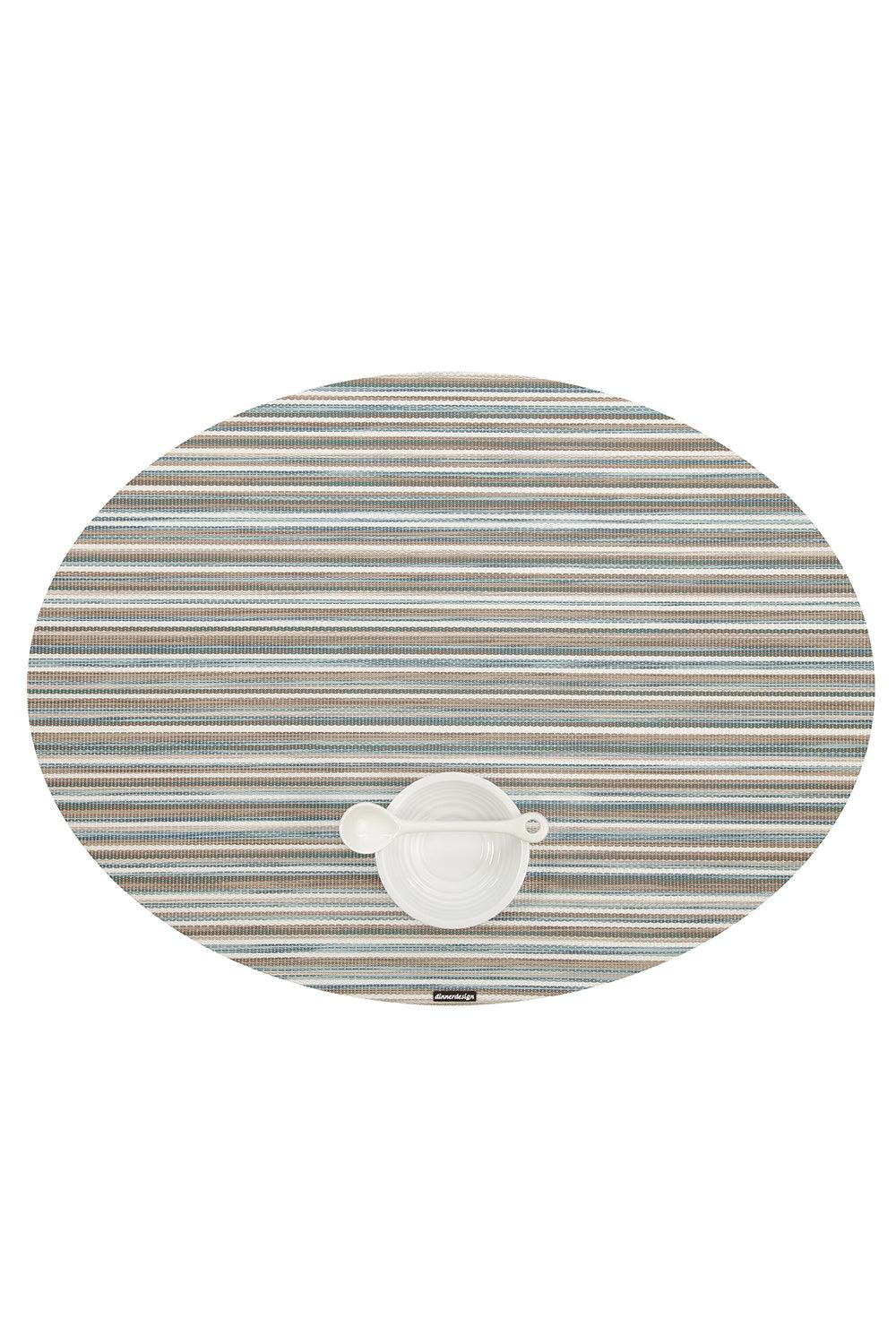 Dinnerdesign-Stripe Willow Oval Amerikan Servis 36x49 cm-Sunum Aksesuarları-2-roqelvaxirum.shop