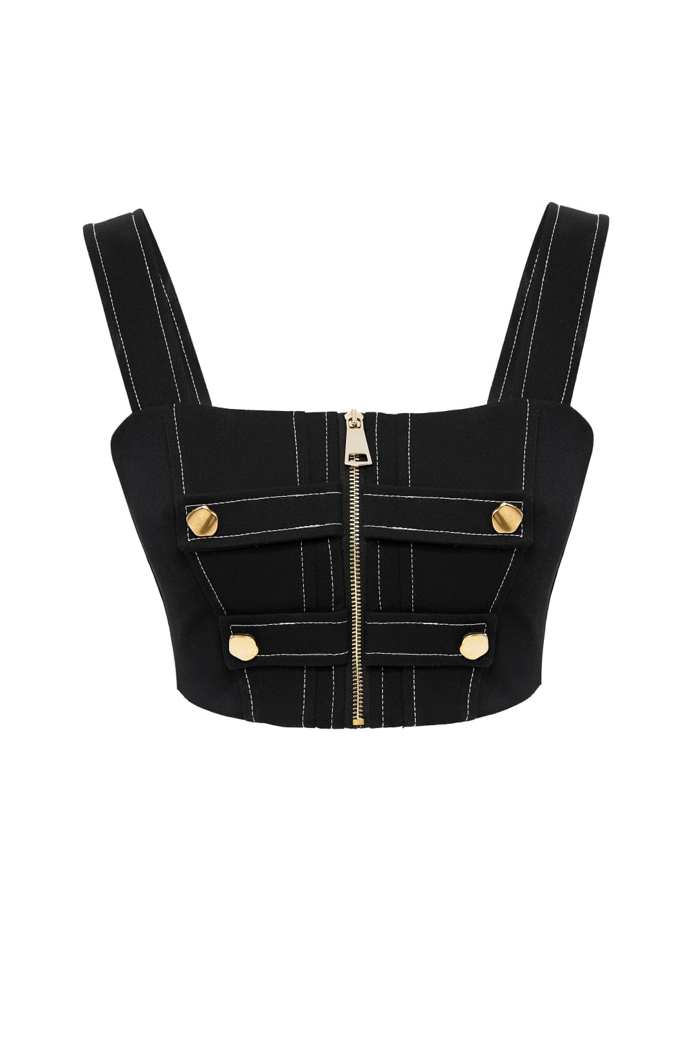 Dualsa Studio-Rose Crop Top-Crop Top-1-roqelvaxirum.shop