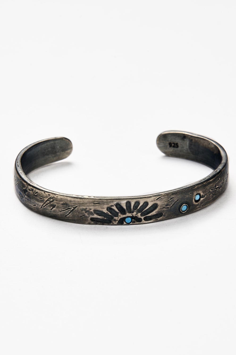 Dunkel Design-Craig 925 Ayar Gümüş Kelepçe-Bileklik-2-roqelvaxirum.shop