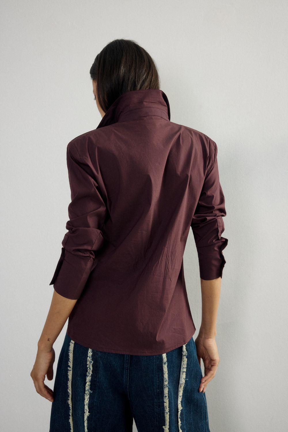 Small Padding Bordoeux Shirt - 2