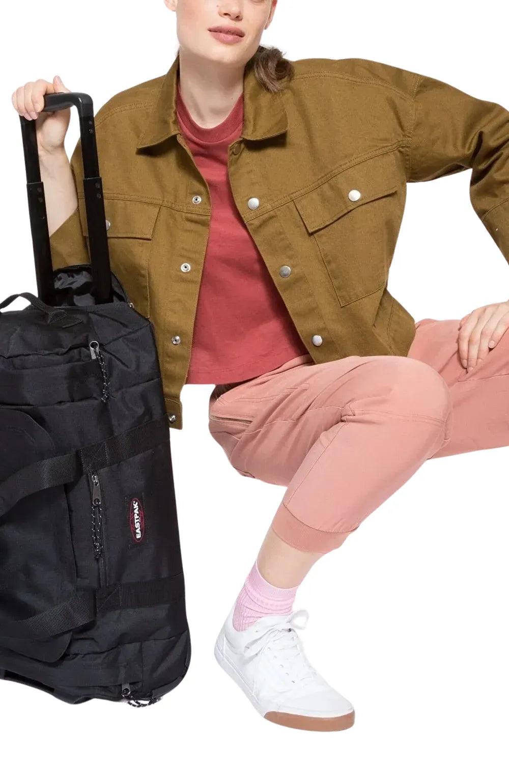 Eastpak-Leatherface S + Black-Bavul & Seyahat Çantası-7-roqelvaxirum.shop
