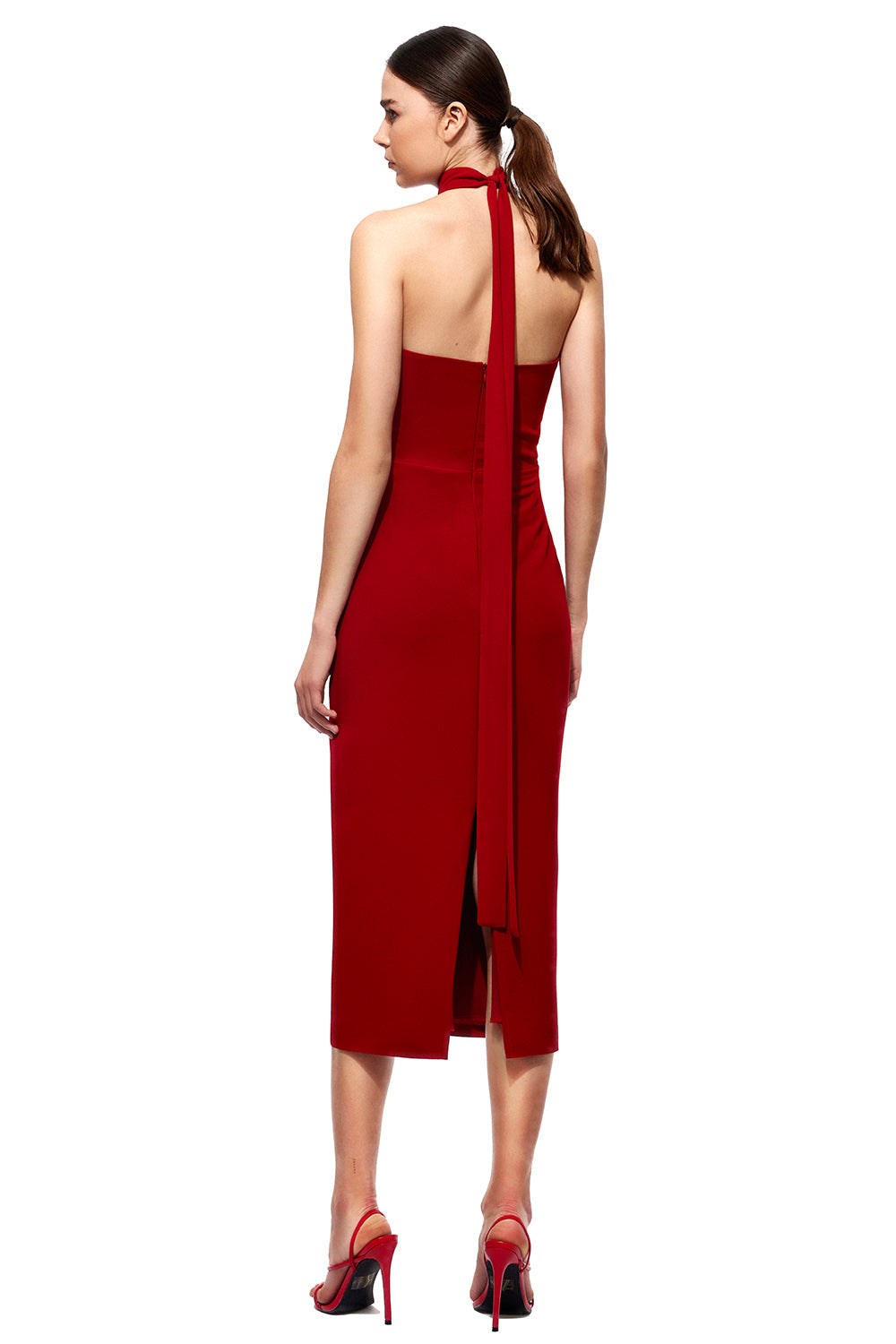 Esotte-Bella Kırmızı Elbise-Elbise-4-roqelvaxirum.shop