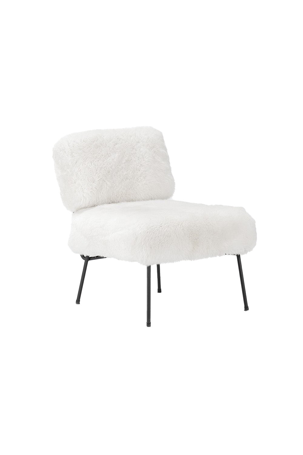 Estetik Decor-Berjer Chev Cosy – Kuzu Beyaz, Siyah Metal Ayak-Koltuk & Berjer-1-roqelvaxirum.shop