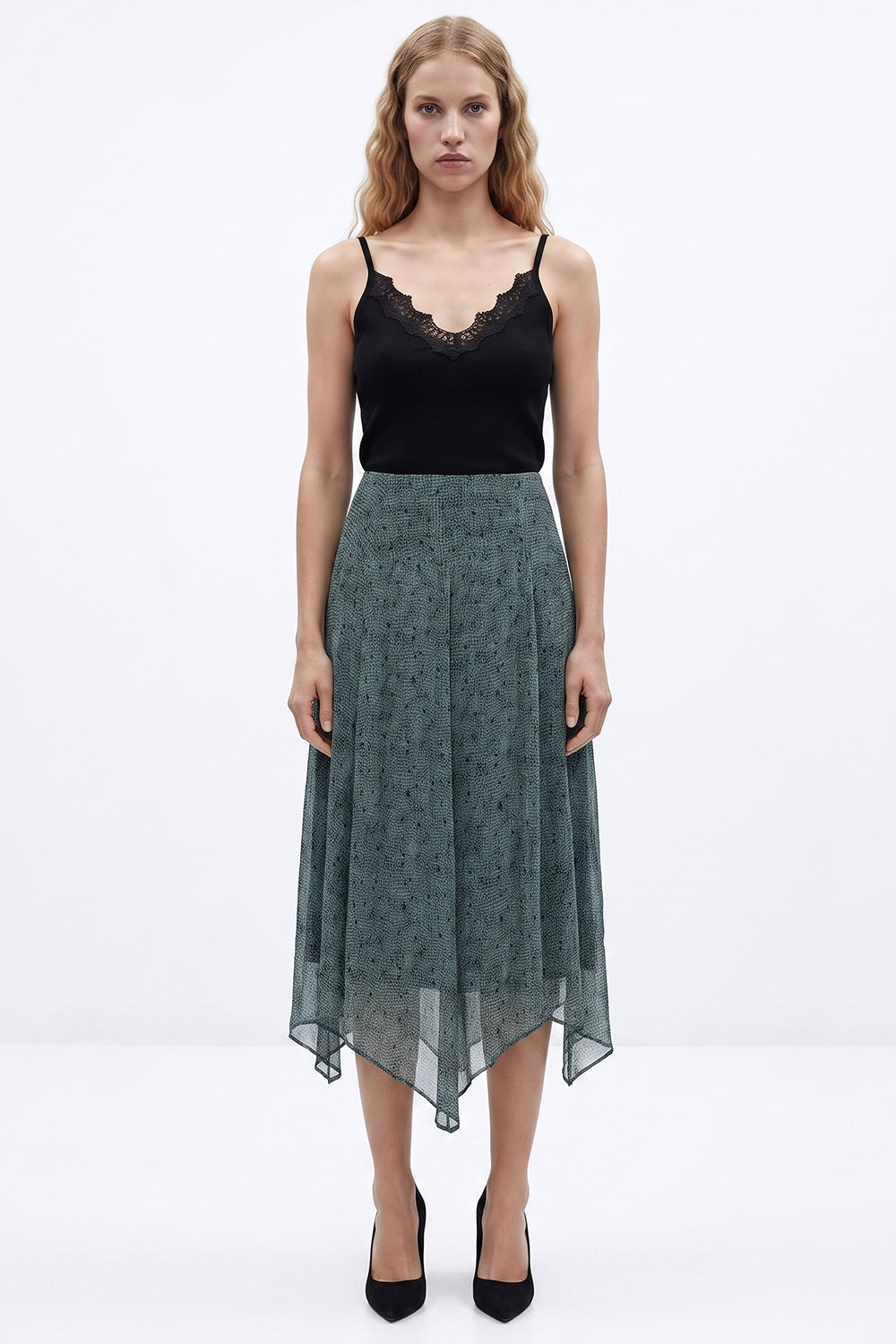 Exquise-Asimetrik Regular Midi Etek – Çok Renkli̇-Etek-8-roqelvaxirum.shop