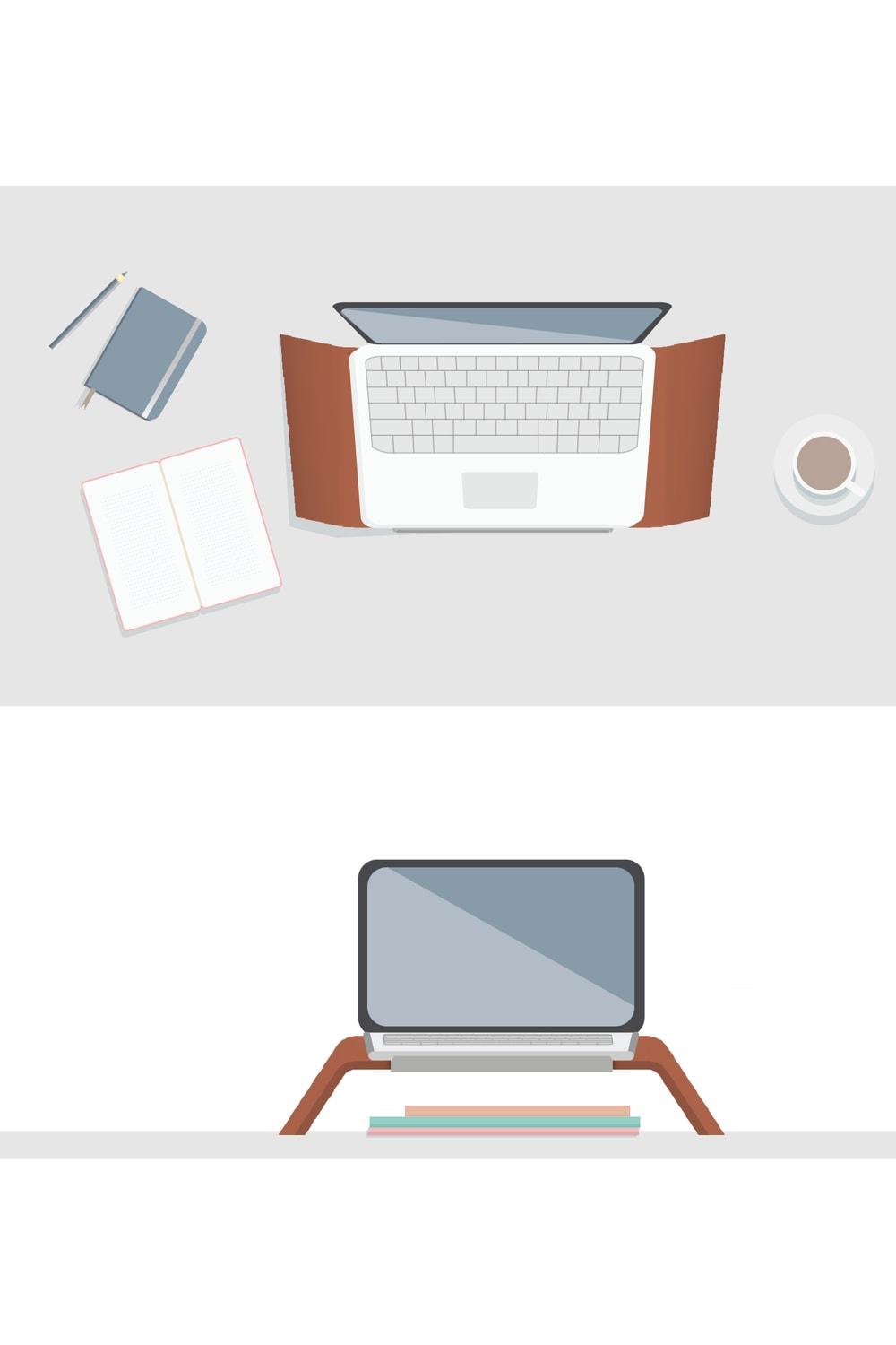 Fagus Wood-Dayanıklı Ahşap Notebook Yükseltici ve Tutucu Masa Üstü Laptop Standı (Kayın)-Laptop Standı-8-roqelvaxirum.shop