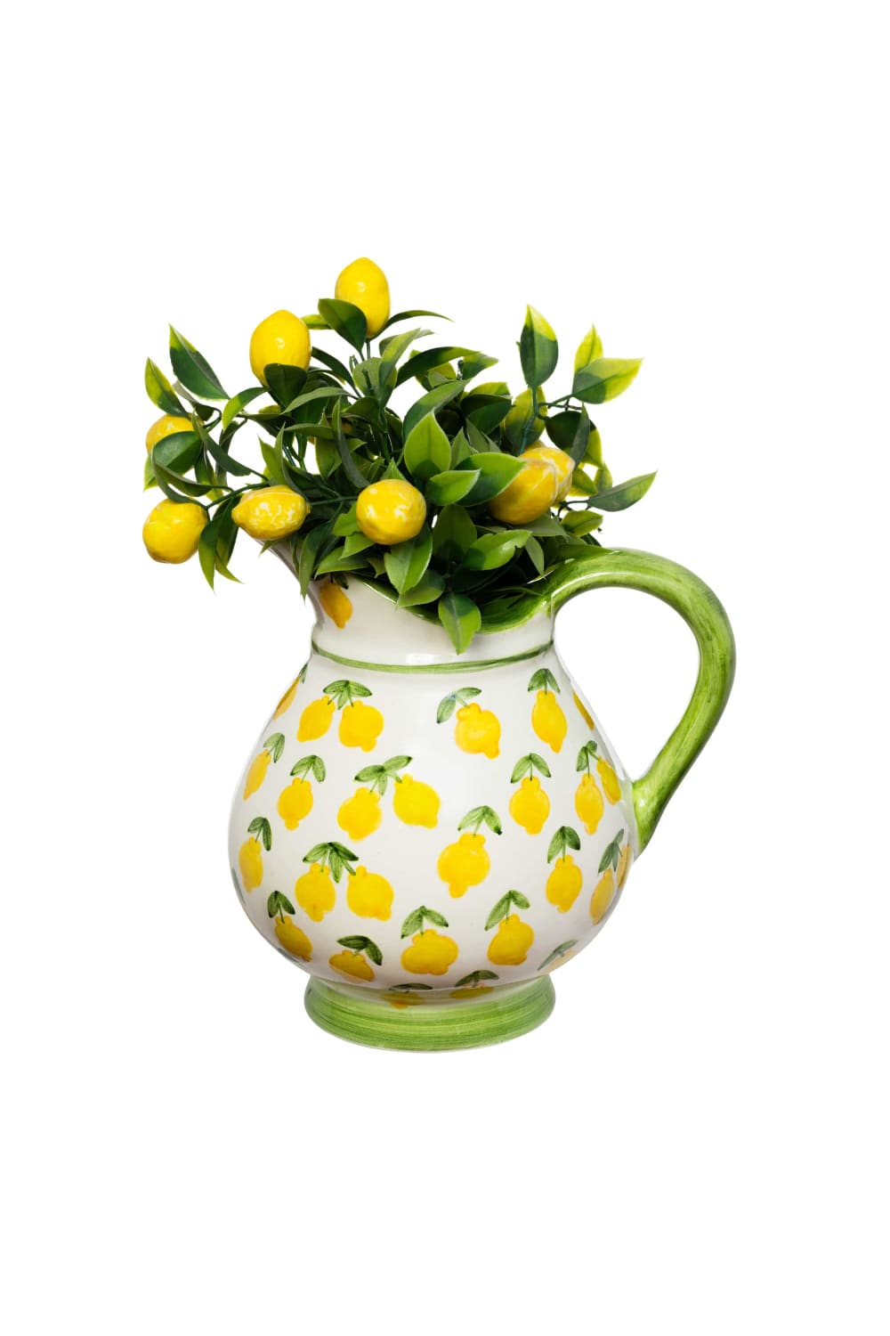 Feeling Good Inside-Lemon Splash Collection Handmade Ceramic Klasik Sürahi-Sürahi-2-roqelvaxirum.shop