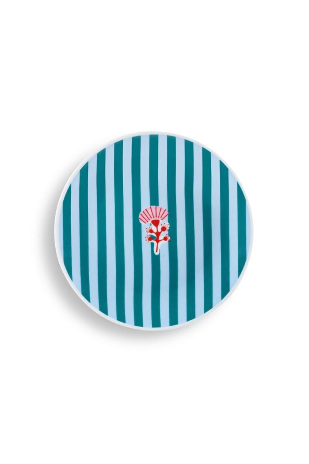Fern&Co-Joy Collection Nostalgia Stripes Tatlı Tabağı-Tabak & Kase-1-roqelvaxirum.shop