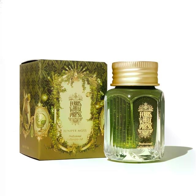 Ferris Wheel Press-Juniper Moss Kaligrafi Şişe Mürekkep 28 Ml-Şişe Mürekkep-1-roqelvaxirum.shop