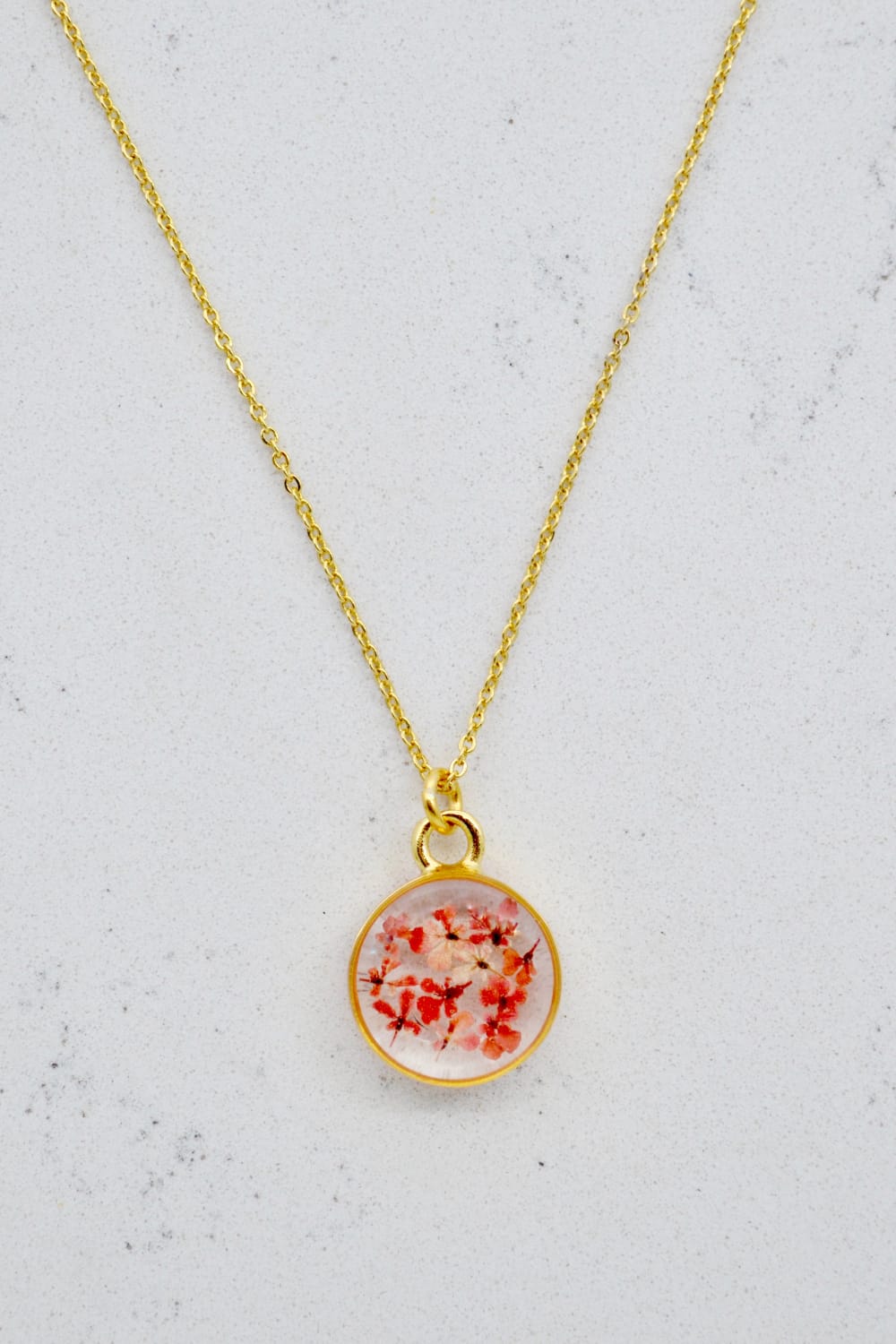 Fiorel Design-Depth Of Pink Circle Kolye-Kolye-3-roqelvaxirum.shop