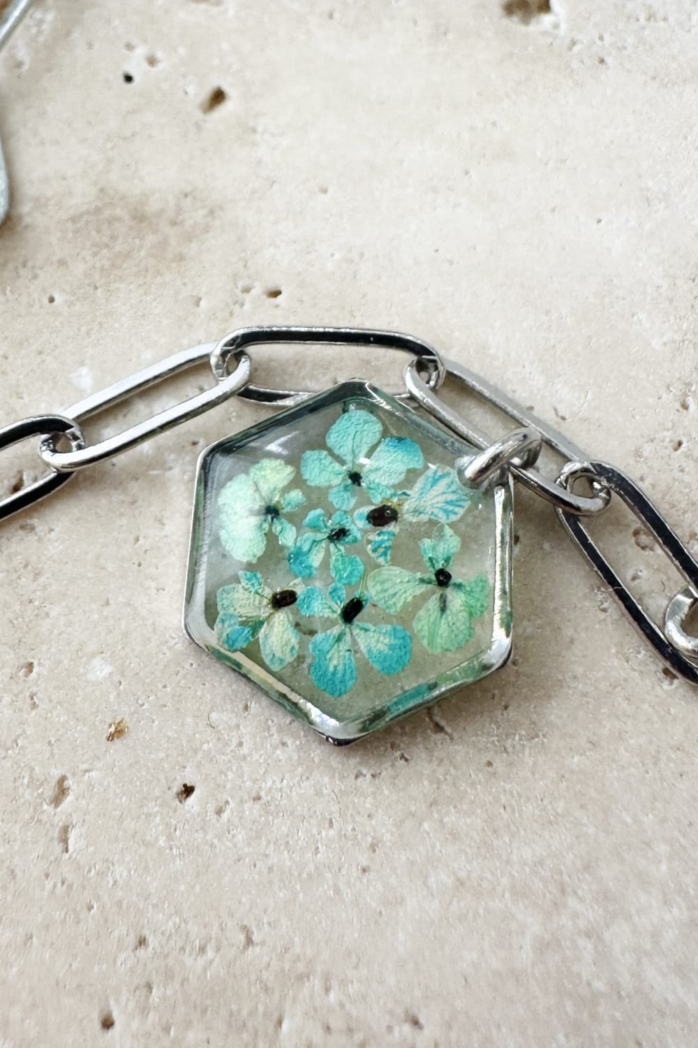 Fiorel Design-Golden Garden Rhodium - Blue Bileklik-Bileklik-3-roqelvaxirum.shop