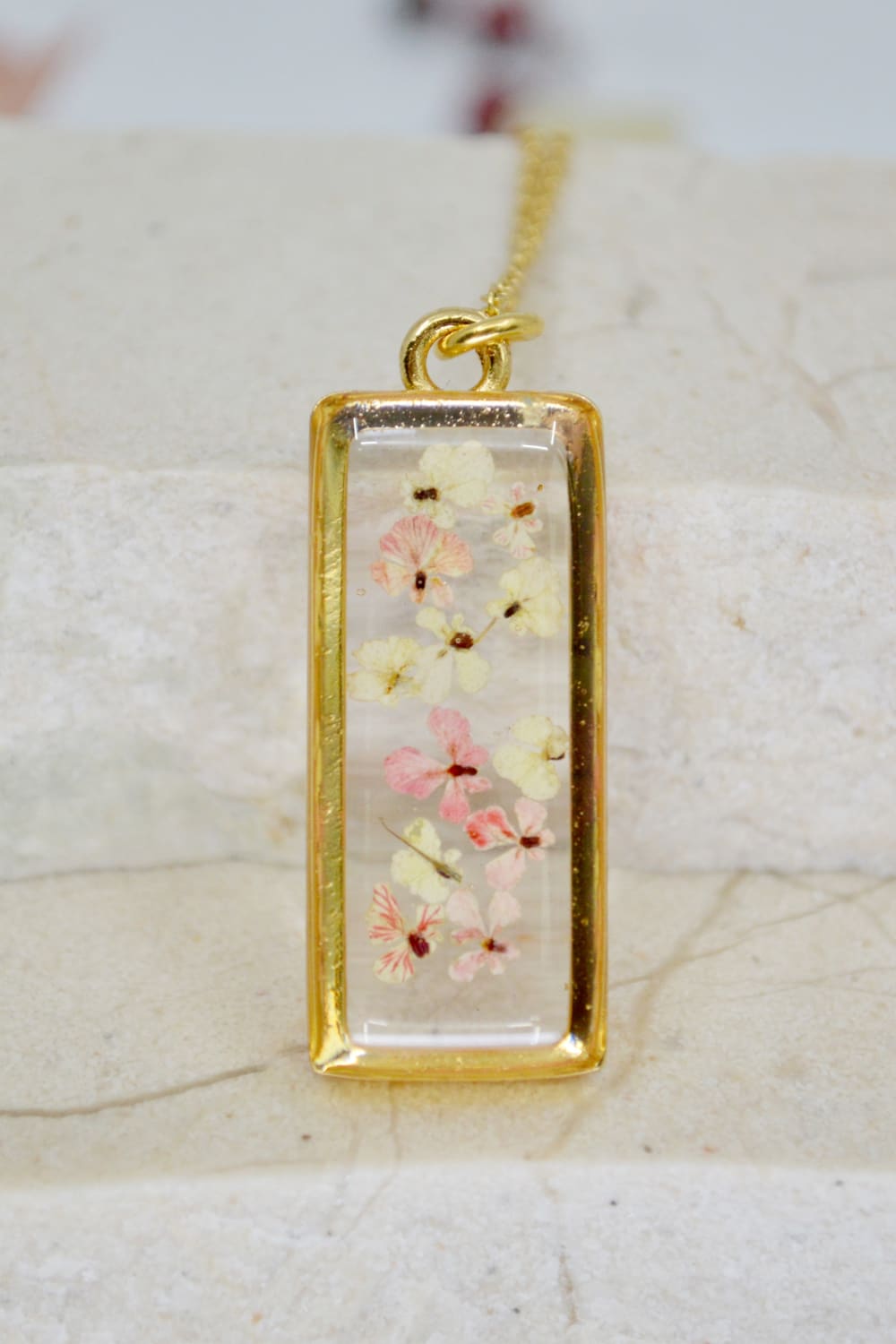 Fiorel Design-Lovefool Rectangle Kolye-Kolye-1-roqelvaxirum.shop