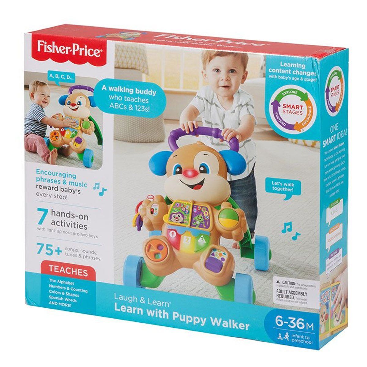 Fisher-Price-Eğitici Köpekçik Yürüteç /Türkçe-Bebek Oyuncakları-1-roqelvaxirum.shop