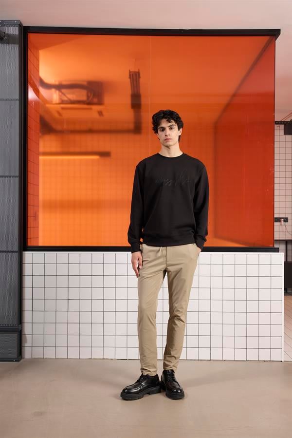 GMG Firenze-Bisiklet Yaka ön Ve Arkası Tasarım Baskılı Erkek Sweatshirt-SWEATSHIRT-1-roqelvaxirum.shop