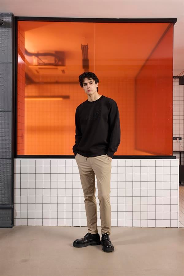 GMG Firenze-Bisiklet Yaka ön Ve Arkası Tasarım Baskılı Erkek Sweatshirt-SWEATSHIRT-3-roqelvaxirum.shop
