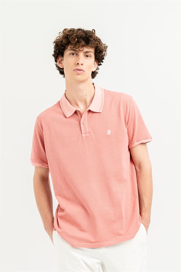 GMG Firenze-Polo Yaka Slim Fit Basic T-Shirt-T-Shirts-2-roqelvaxirum.shop