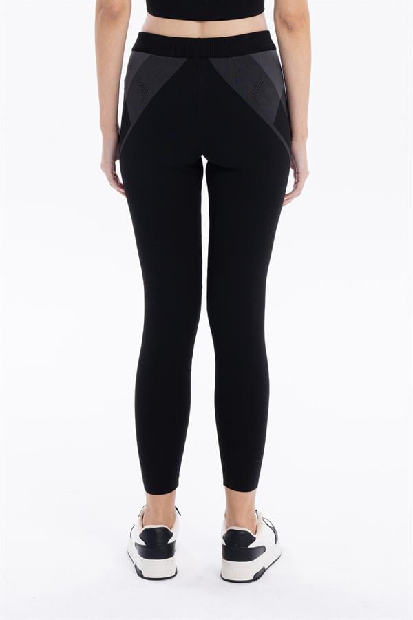 GMG Firenze-Slim Fit Desenli Kadın Uzun Tayt-TAYT-6-roqelvaxirum.shop