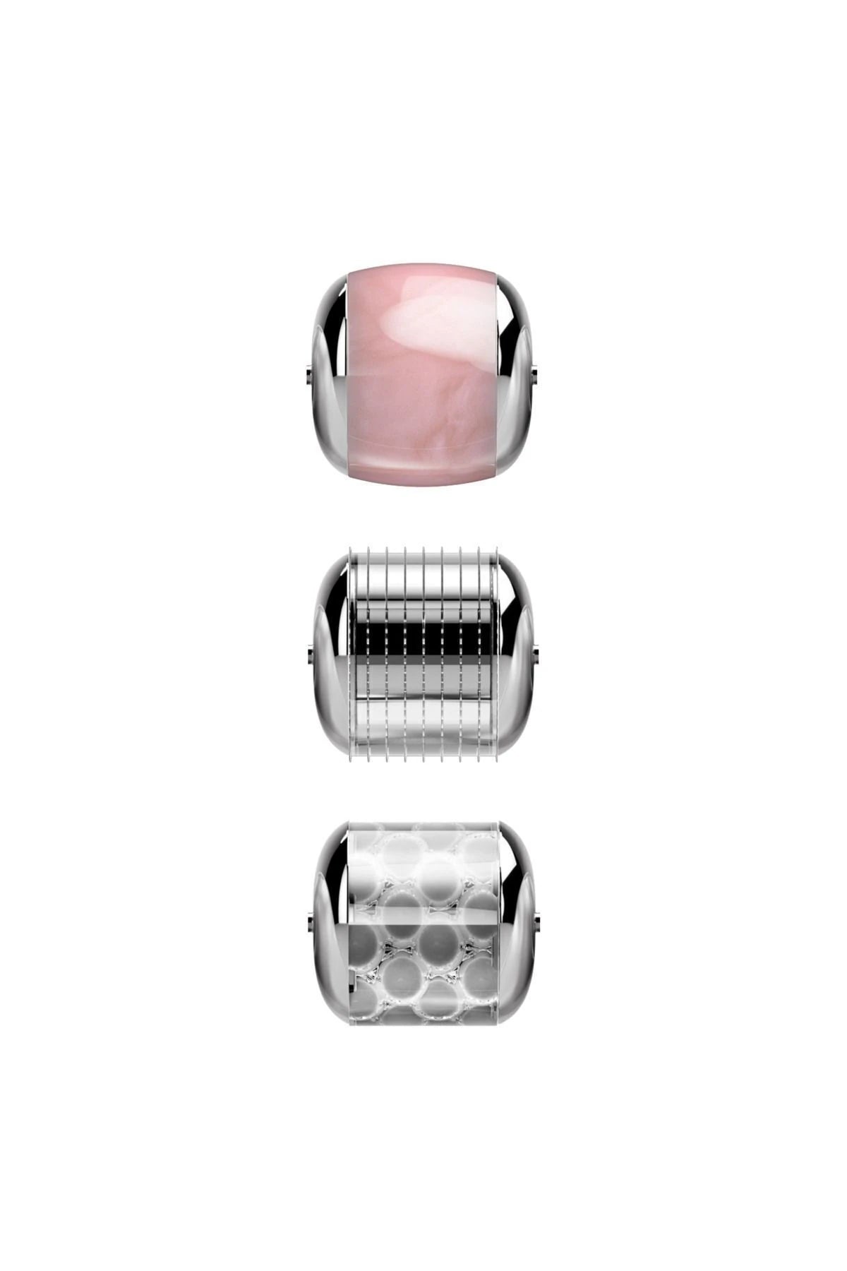 Geske-Mikro İğneli, Buz Başlığı, Pembe Kuvars Başlıklı Dermaroller Cihaz | Micro Needle Face Roller-Cilt Bakım Aletleri-11-roqelvaxirum.shop