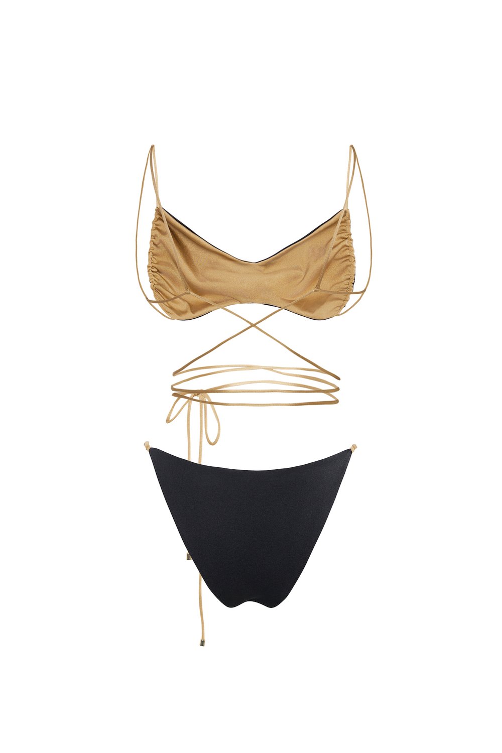 Haracci-Isis Siyah Altın Rengi Bikini-Bikini & Mayo-10-roqelvaxirum.shop