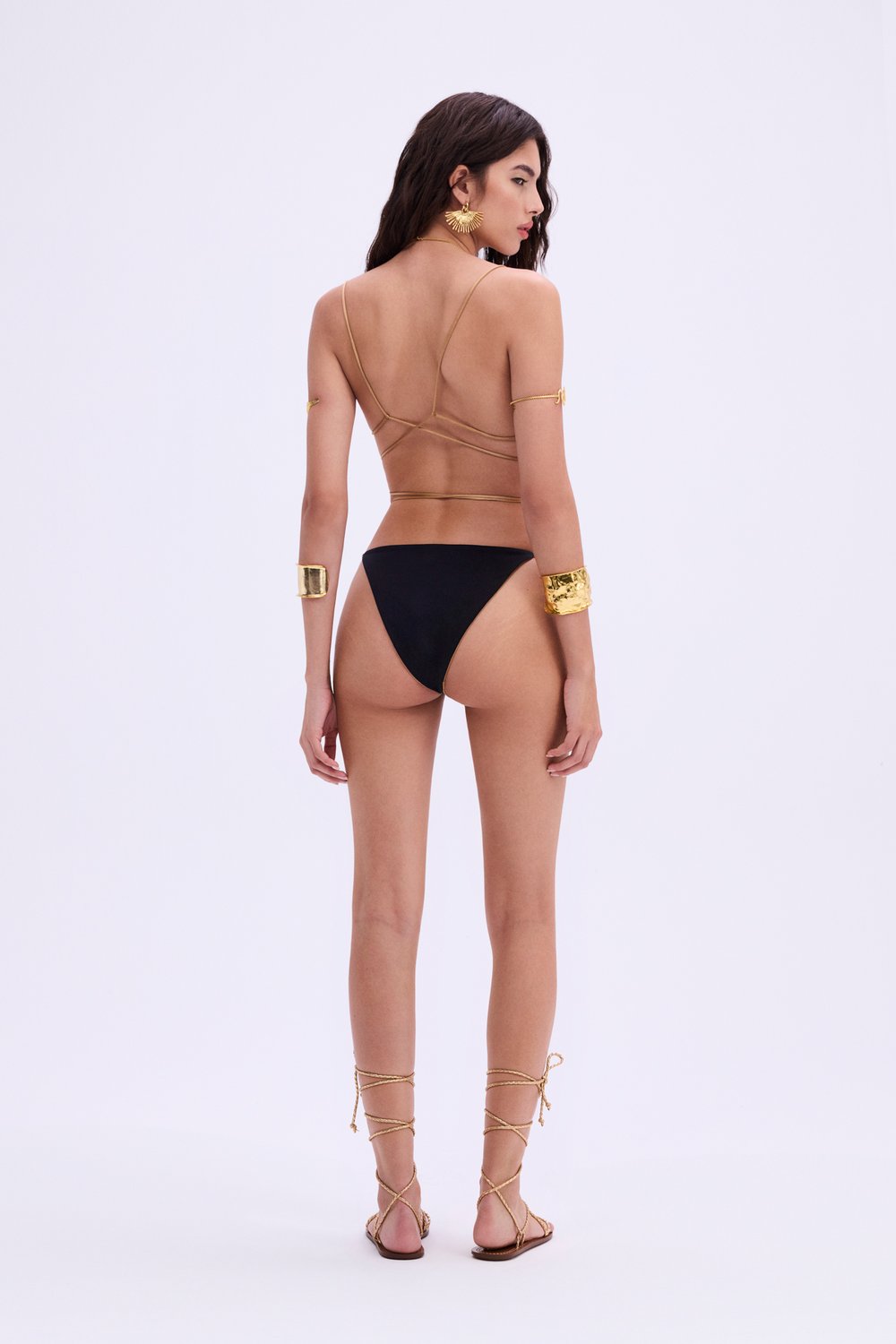 Haracci-Isis Siyah Altın Rengi Bikini-Bikini & Mayo-4-roqelvaxirum.shop