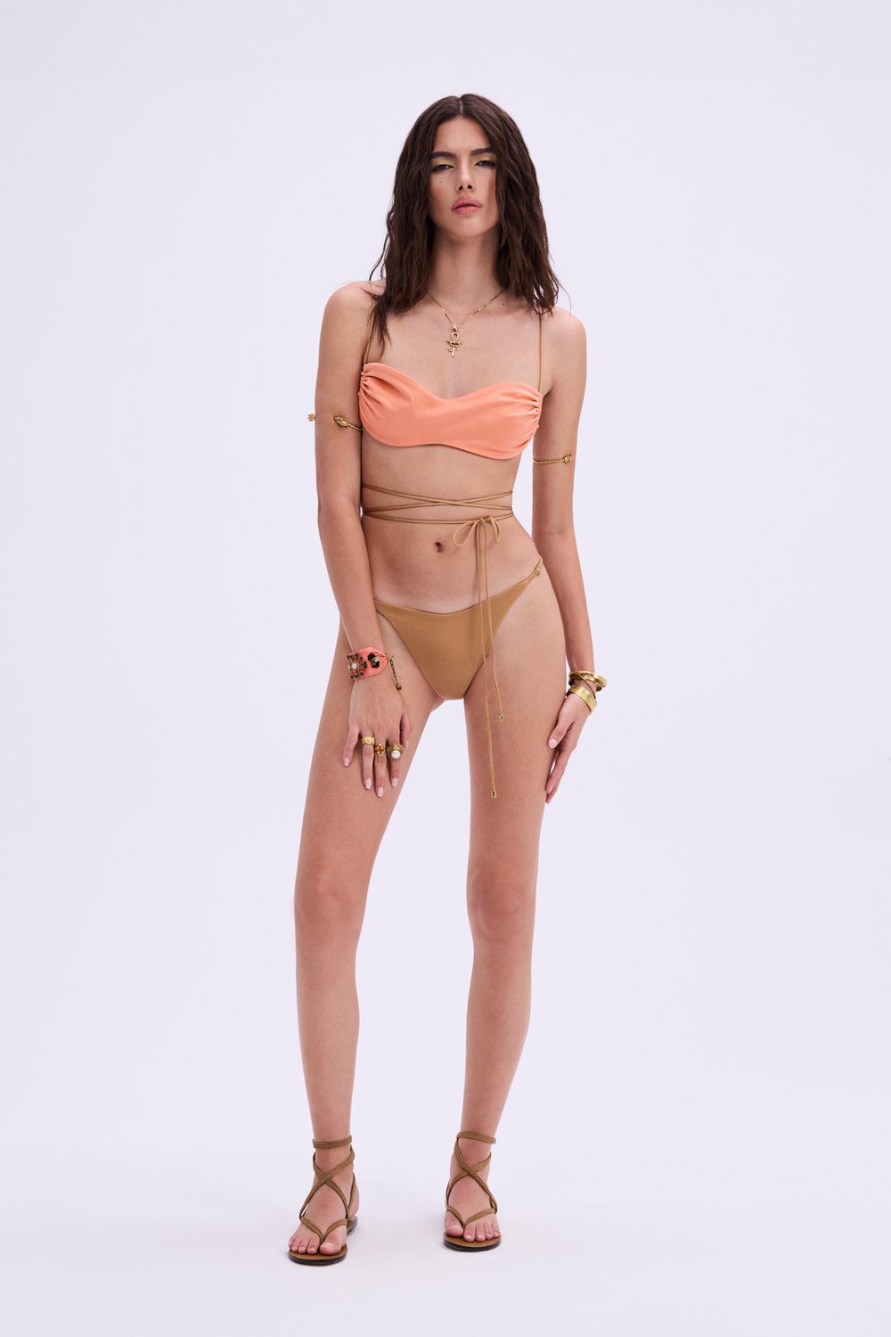 Haracci-Isis Yavruağzı Altın Rengi Bikini-Bikini & Mayo-4-roqelvaxirum.shop