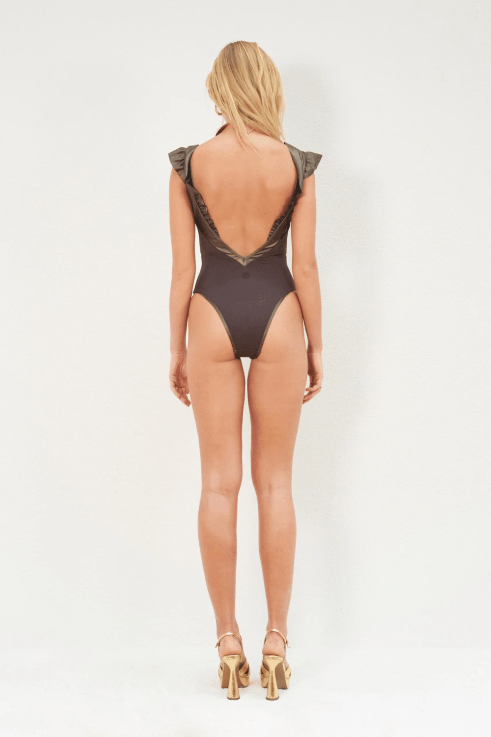 Haracci-Wings of a Queen Mayo Koyu Kahverengi-Bikini & Mayo-4-roqelvaxirum.shop