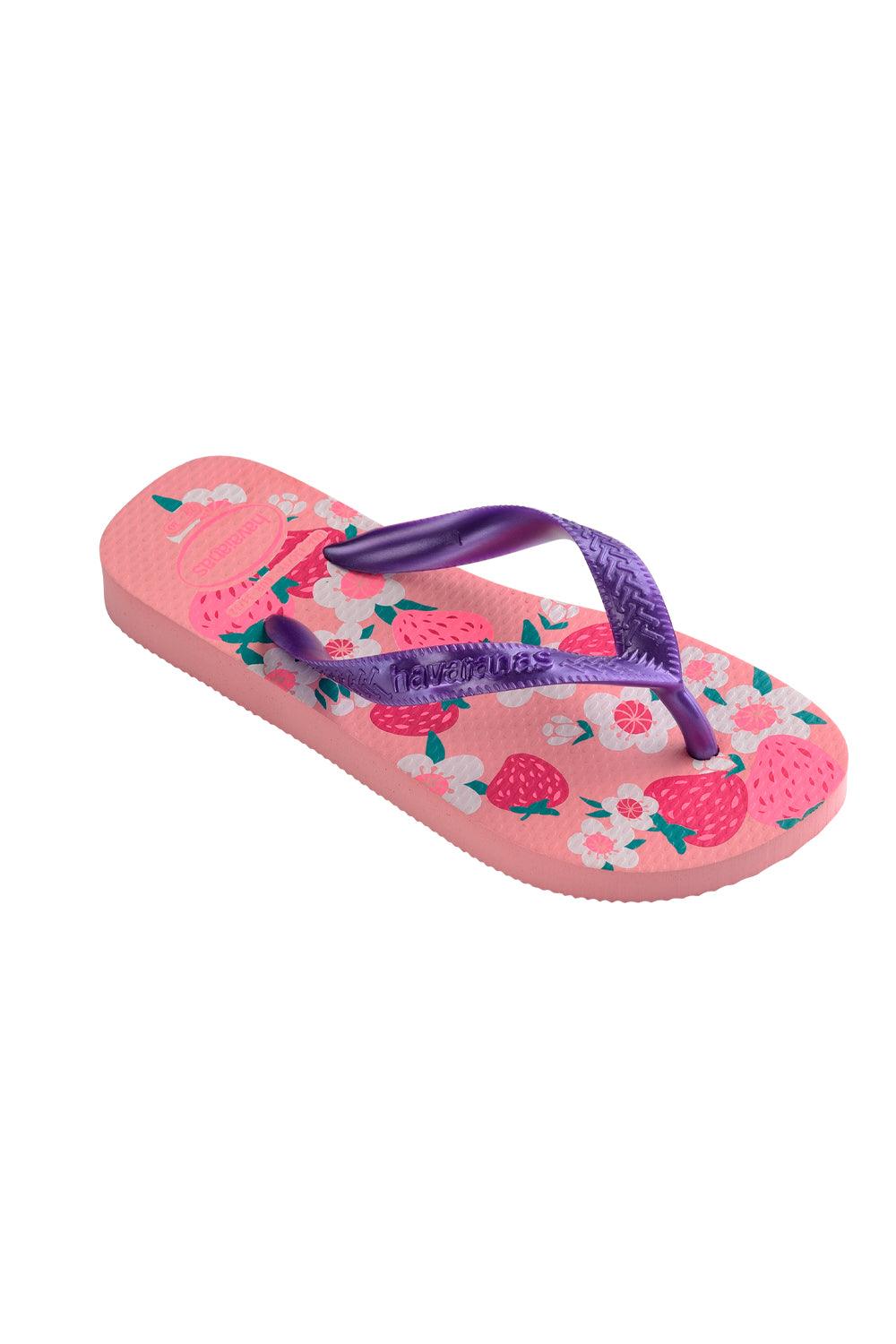 Havaianas-Kids Flores Macaron Pink-Sandalet & Terlik-2-roqelvaxirum.shop