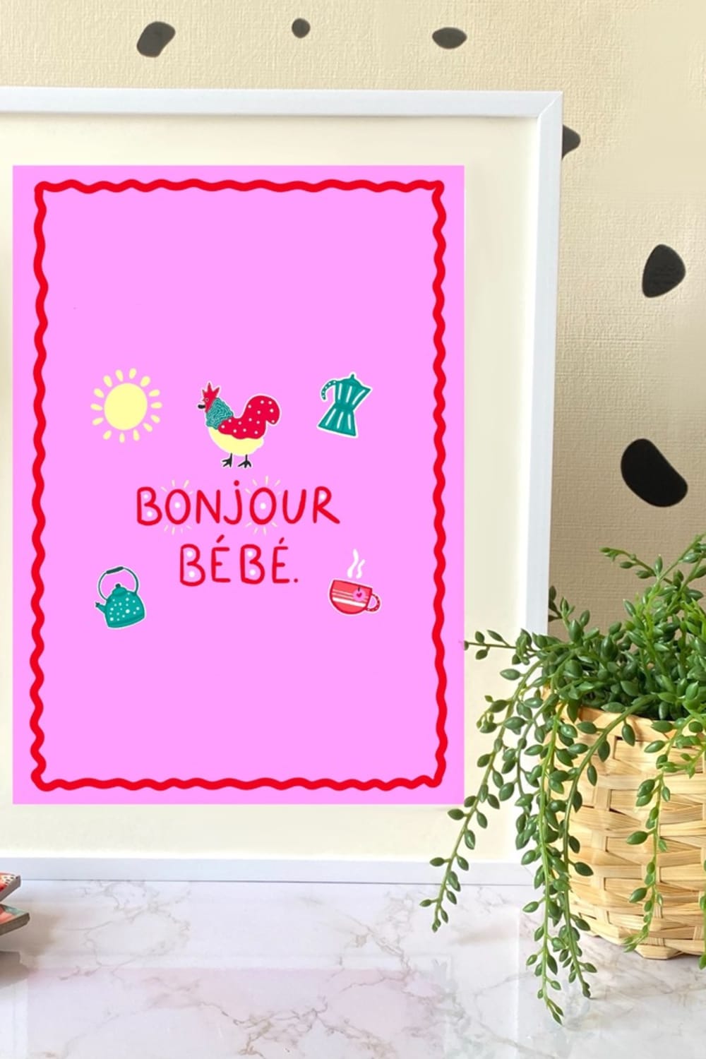 Hello Melody-Bonjour Bebe Baskı-Tablo-2-roqelvaxirum.shop