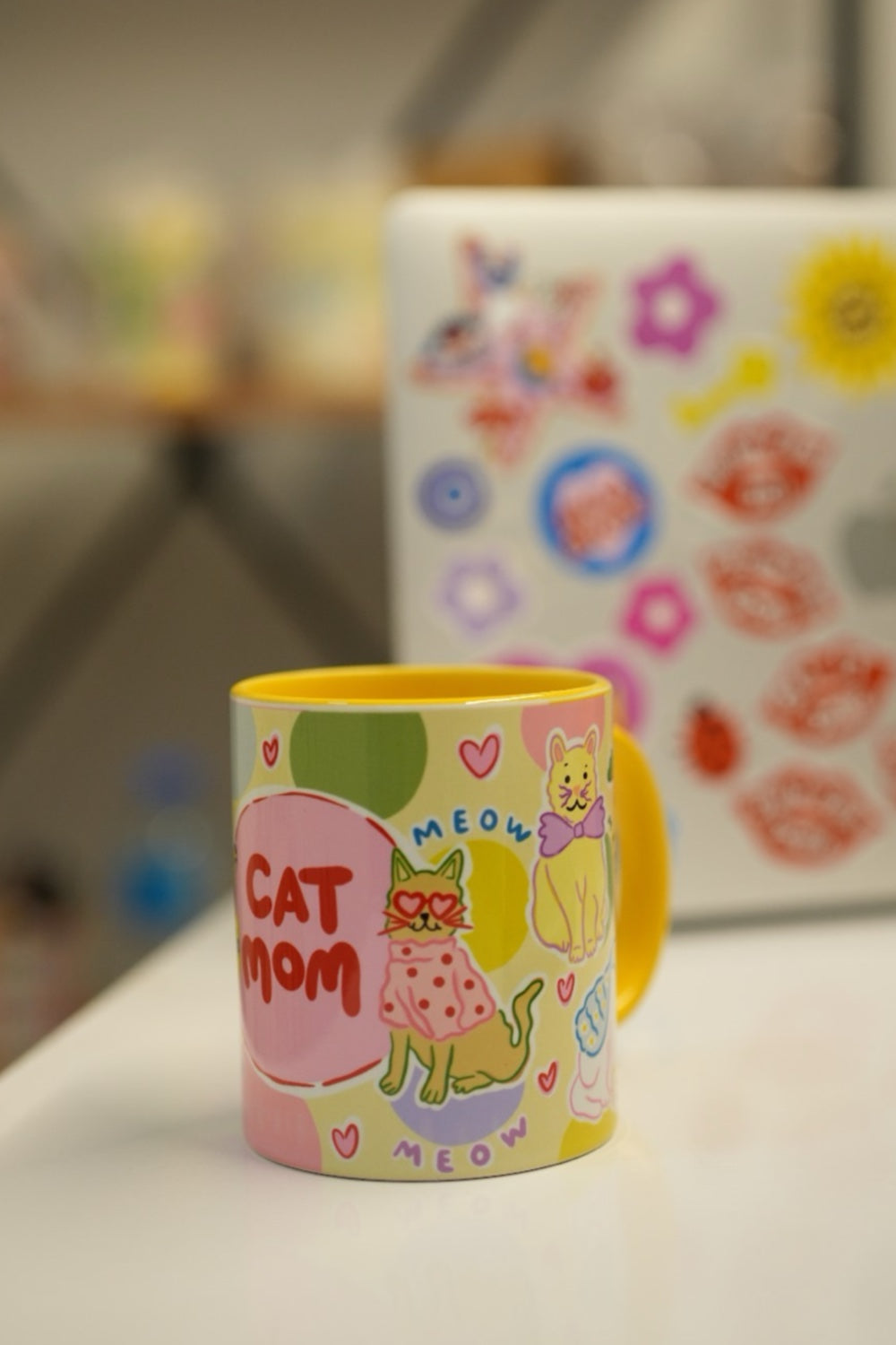 Hello Melody-Cat Mom Kupa-Bardak-2-roqelvaxirum.shop