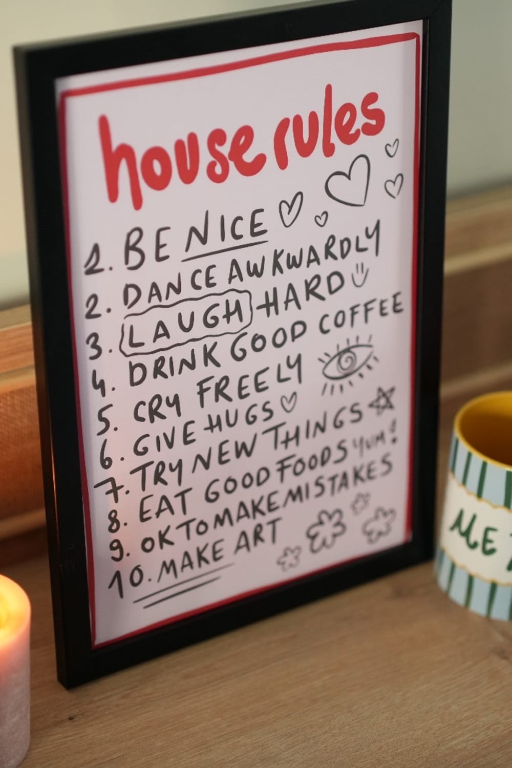 Hello Melody-House Rules Baskı-Tablo-2-roqelvaxirum.shop