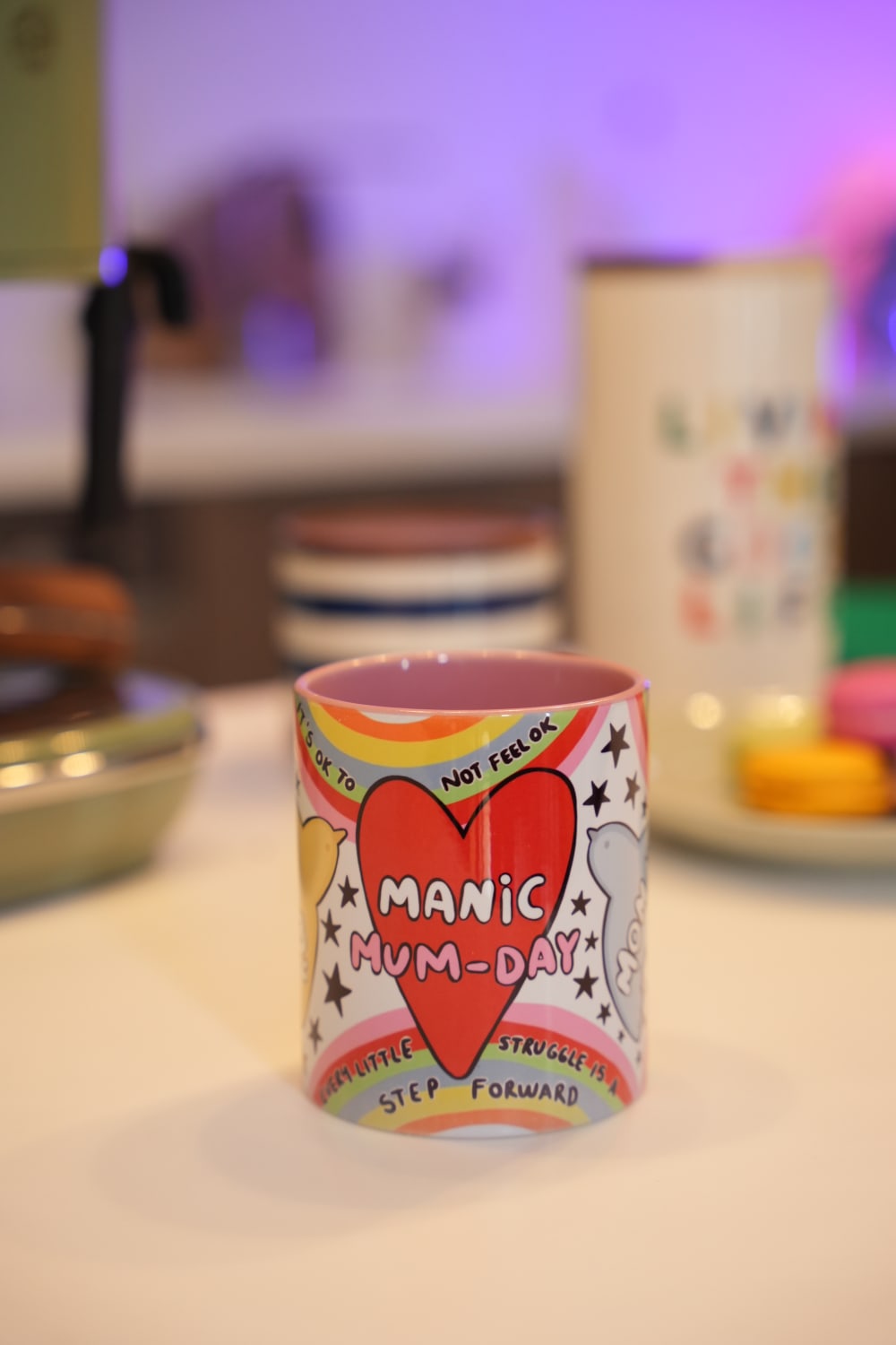 Hello Melody-Manic Mum Day Kupa-Bardak-2-roqelvaxirum.shop