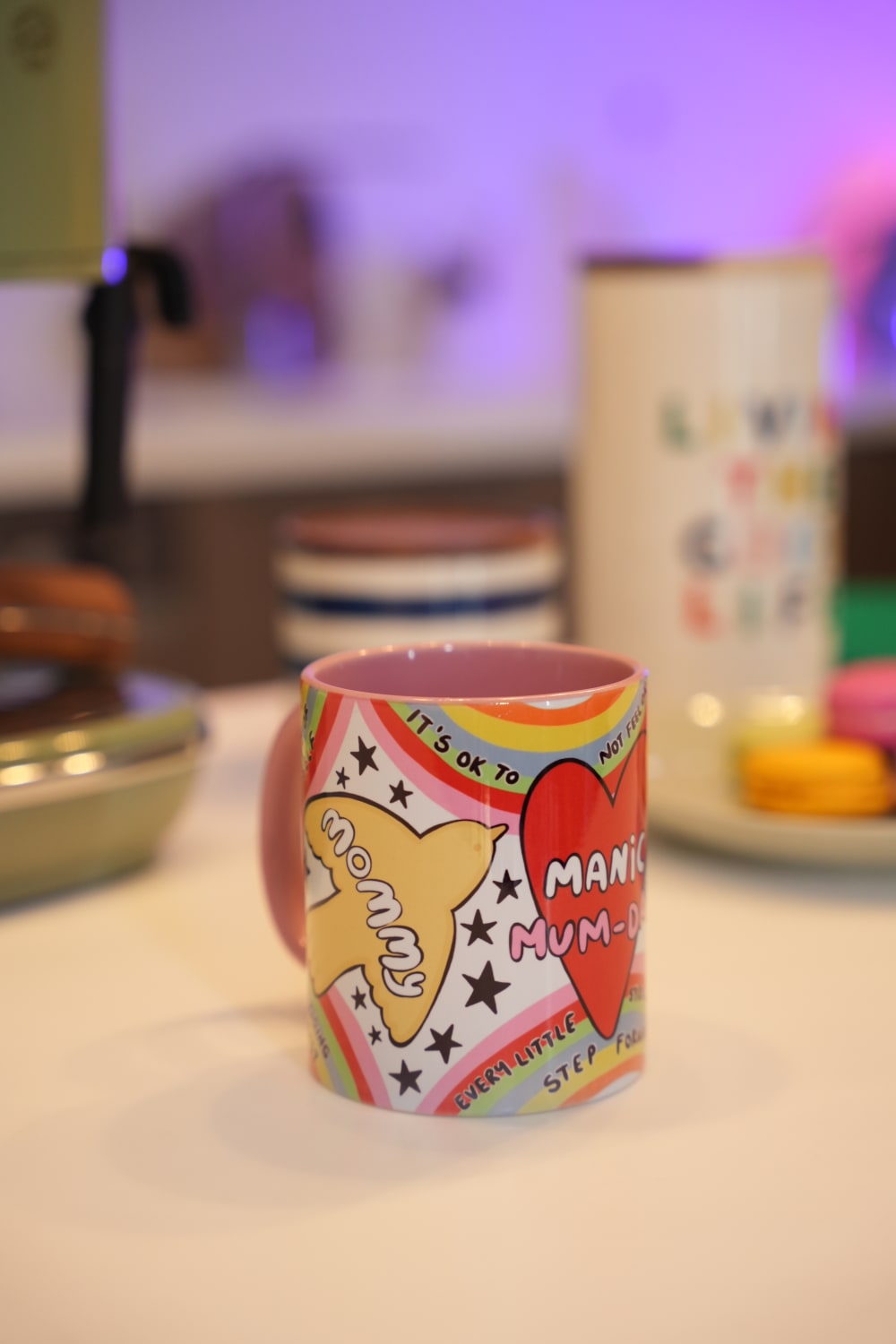 Hello Melody-Manic Mum Day Kupa-Bardak-3-roqelvaxirum.shop