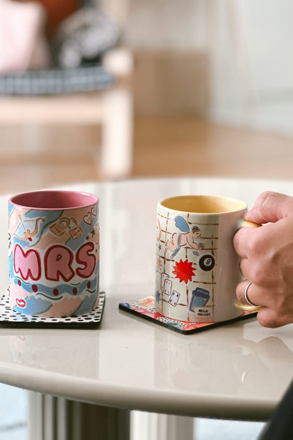 Hello Melody-Mr Kupa-Bardak-3-roqelvaxirum.shop