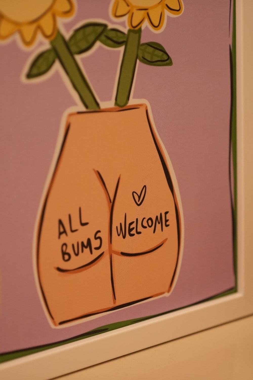Hello Melody-Nice Bum Baskı-Tablo-5-roqelvaxirum.shop