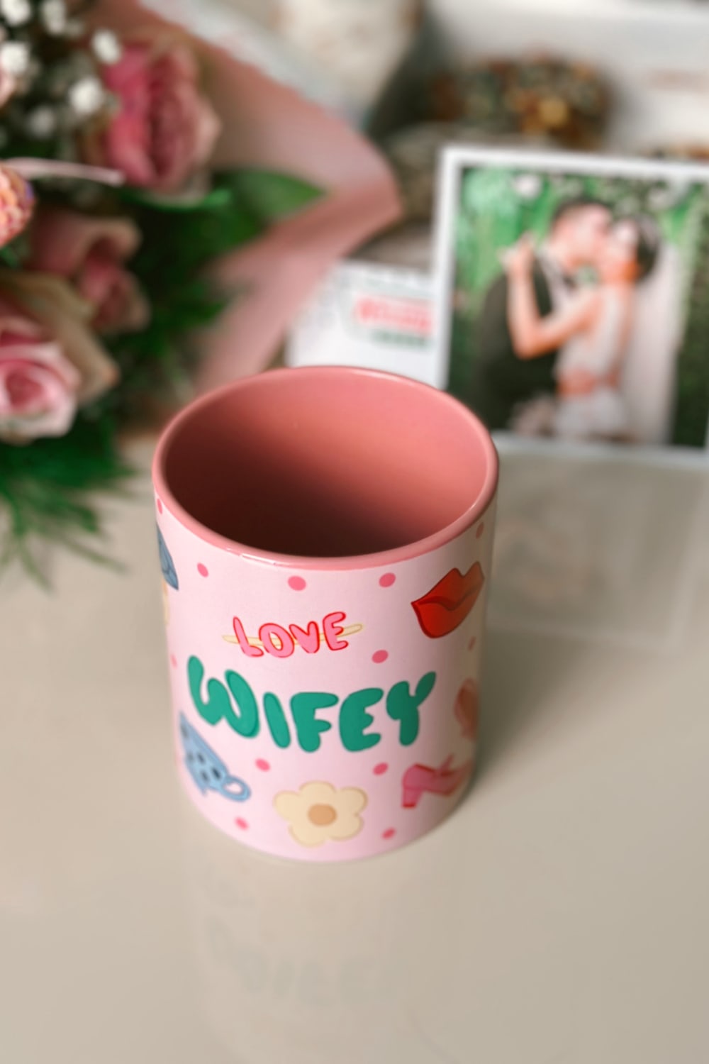 Hello Melody-Wifey Mug-Bardak-3-roqelvaxirum.shop