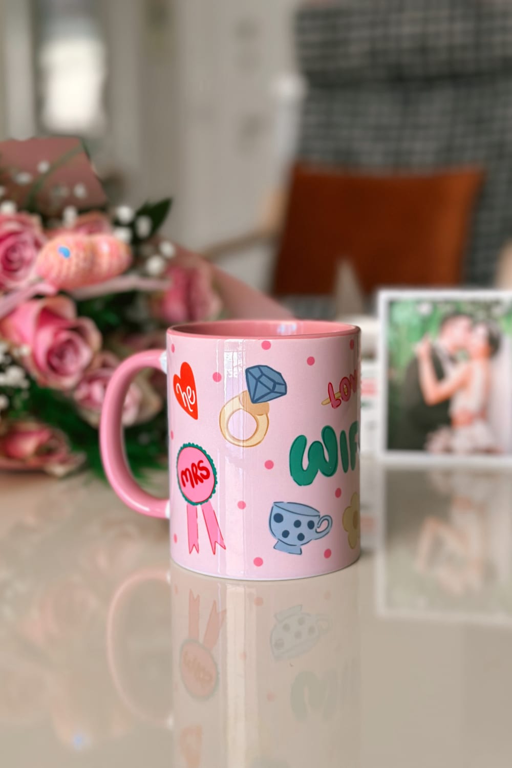Hello Melody-Wifey Mug-Bardak-4-roqelvaxirum.shop