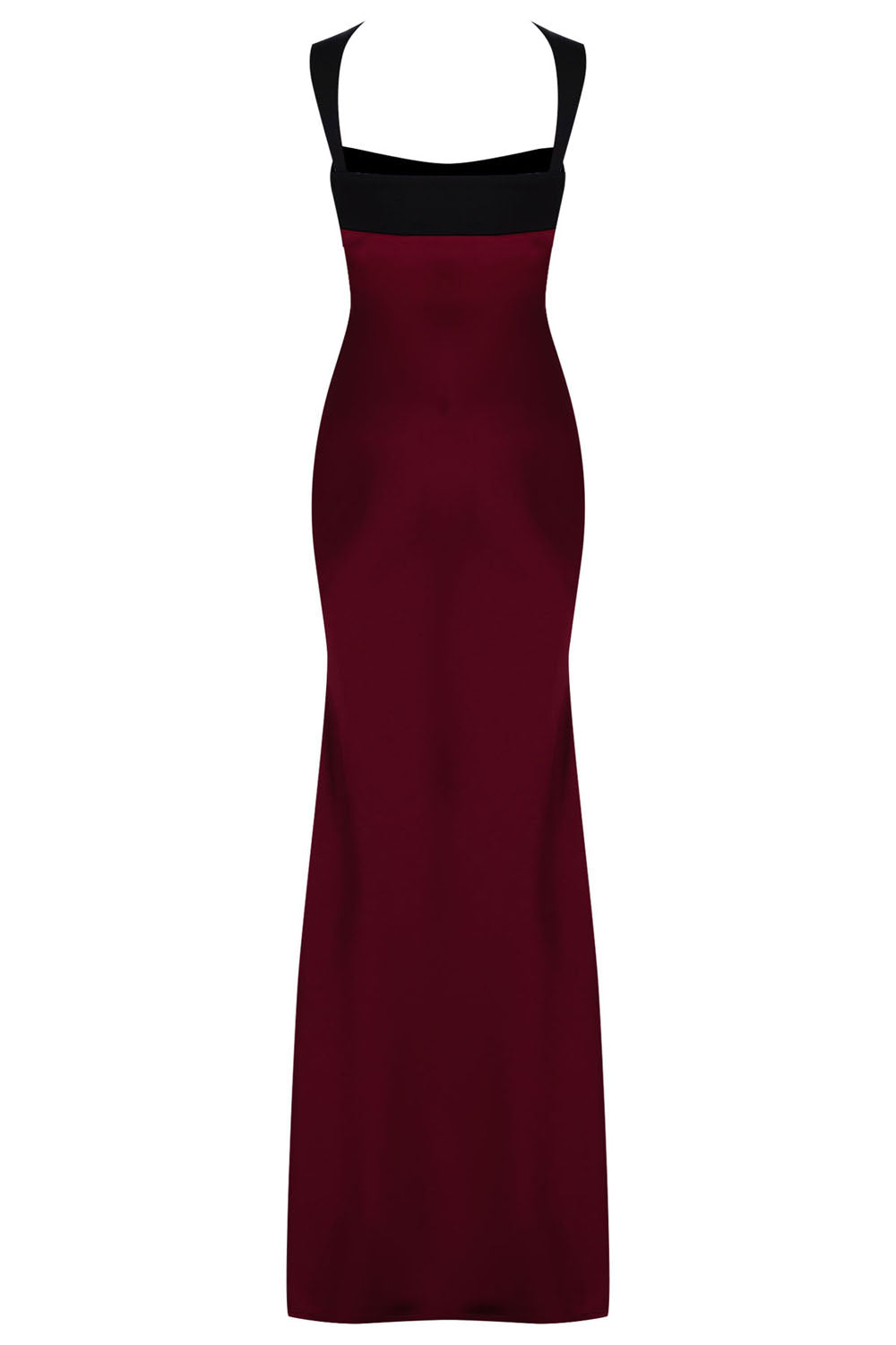 Herfetch-Maroon Dress-Elbise-2-roqelvaxirum.shop