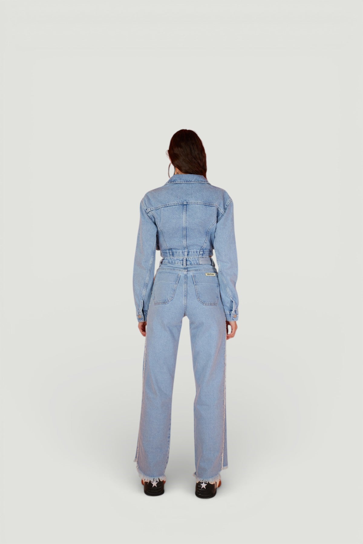 Holly Lolly-Yüksek Bel Çizgi Detaylı Biana Jean Pantolon Mavi-Pantolon-5-roqelvaxirum.shop