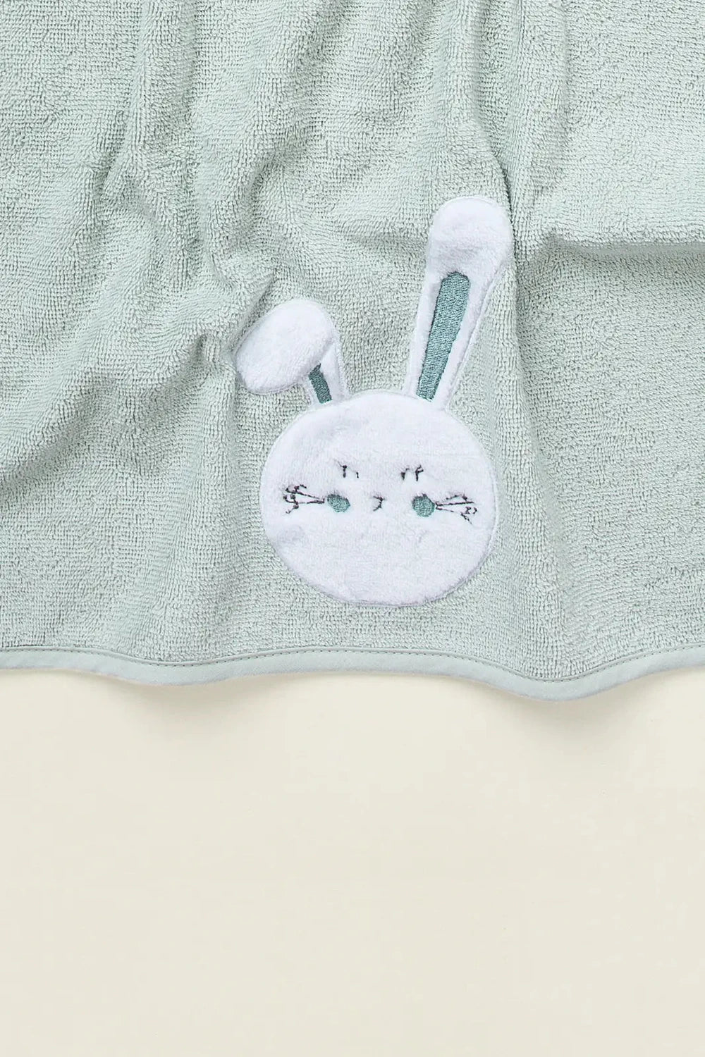 İRYA-Bunny 2'Li Organik Pamuk Yenidoğan Hediye Seti Mint | Havlu, Önlük-4-roqelvaxirum.shop