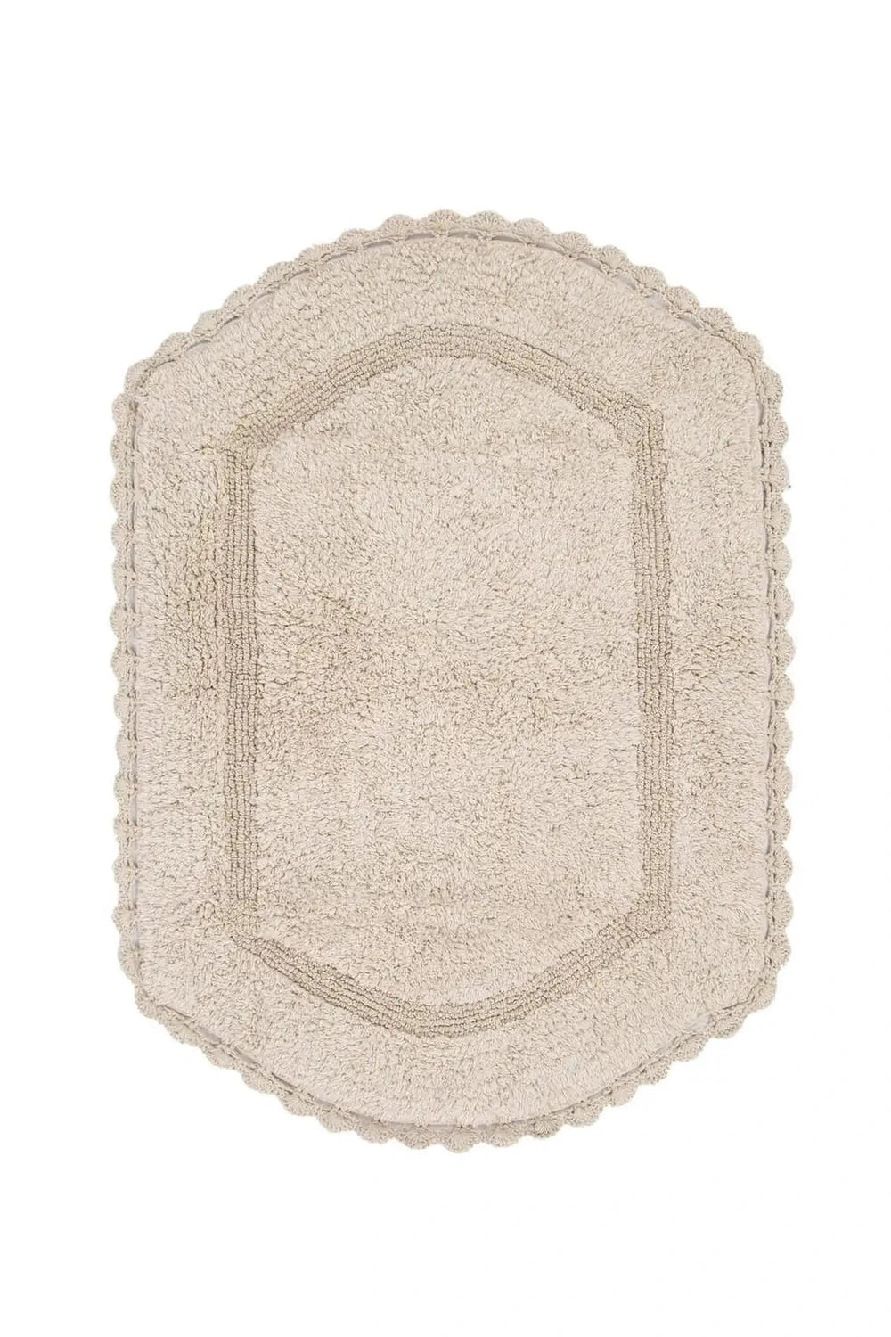 İRYA-Dale 2’Li Takım Banyo Paspası %100 Pamuk 40X60 + 60X90 Bej-Paspas-10-roqelvaxirum.shop