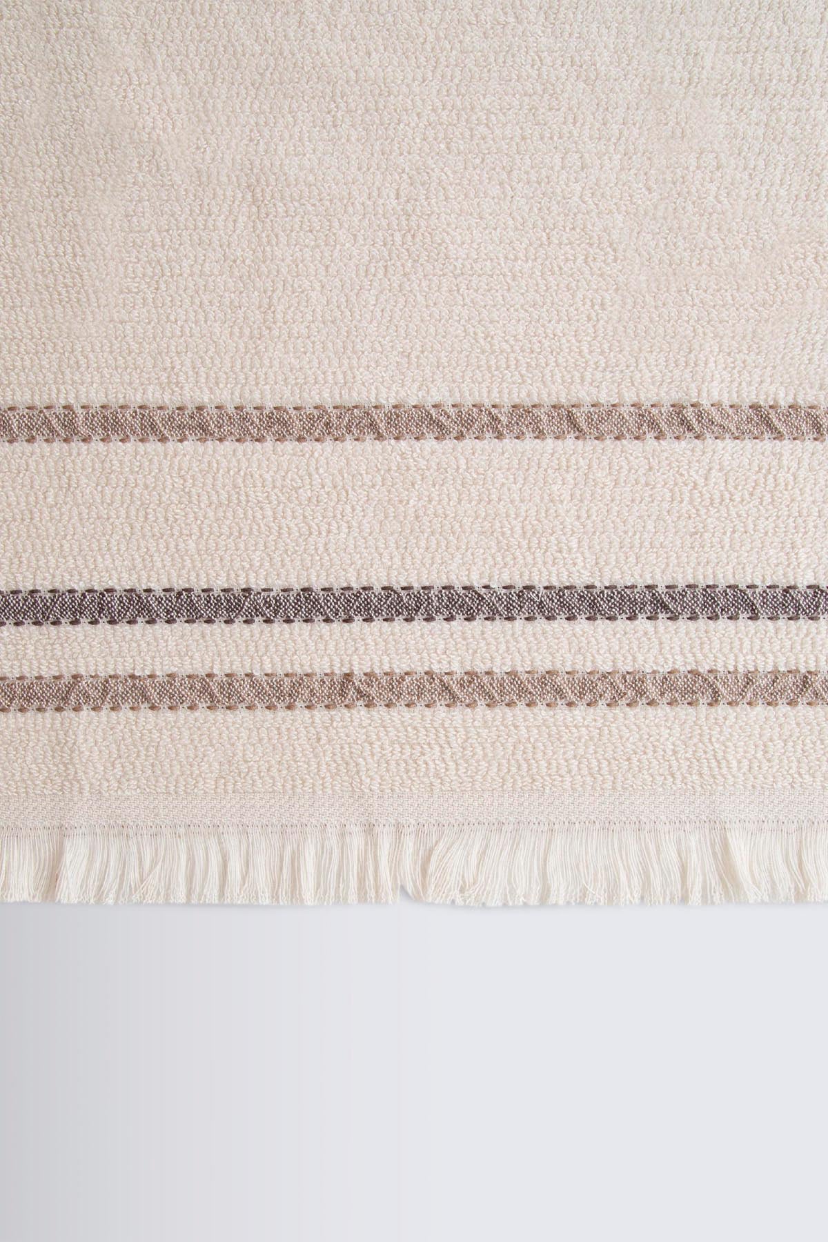 İRYA-İNtegra Banyo Havlusu 90X150 Cm Bej-Havlu & Havlu Setleri-3-roqelvaxirum.shop