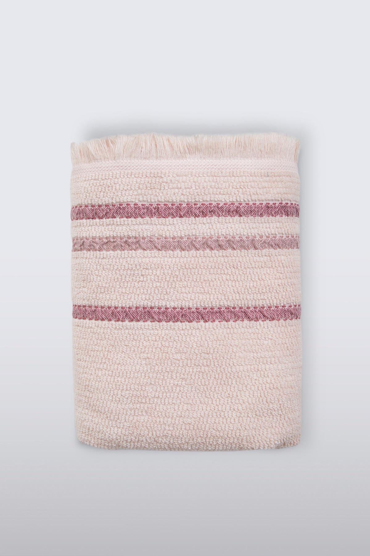 İRYA-İNtegra Banyo Havlusu 90X150 Cm Pembe-Havlu & Havlu Setleri-2-roqelvaxirum.shop