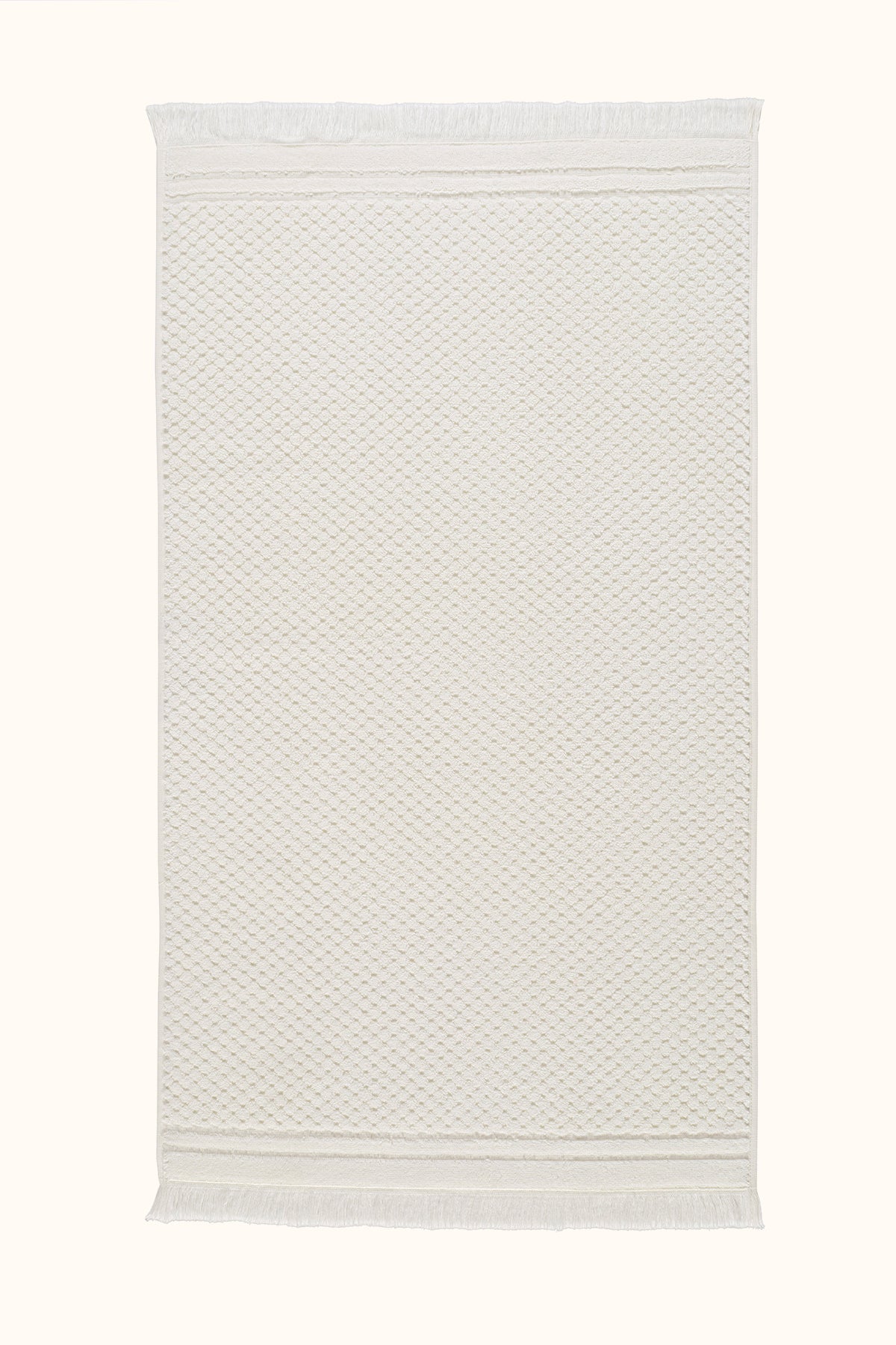 Moon %100 Pamuk Havlu Ecru 90X150 Cm