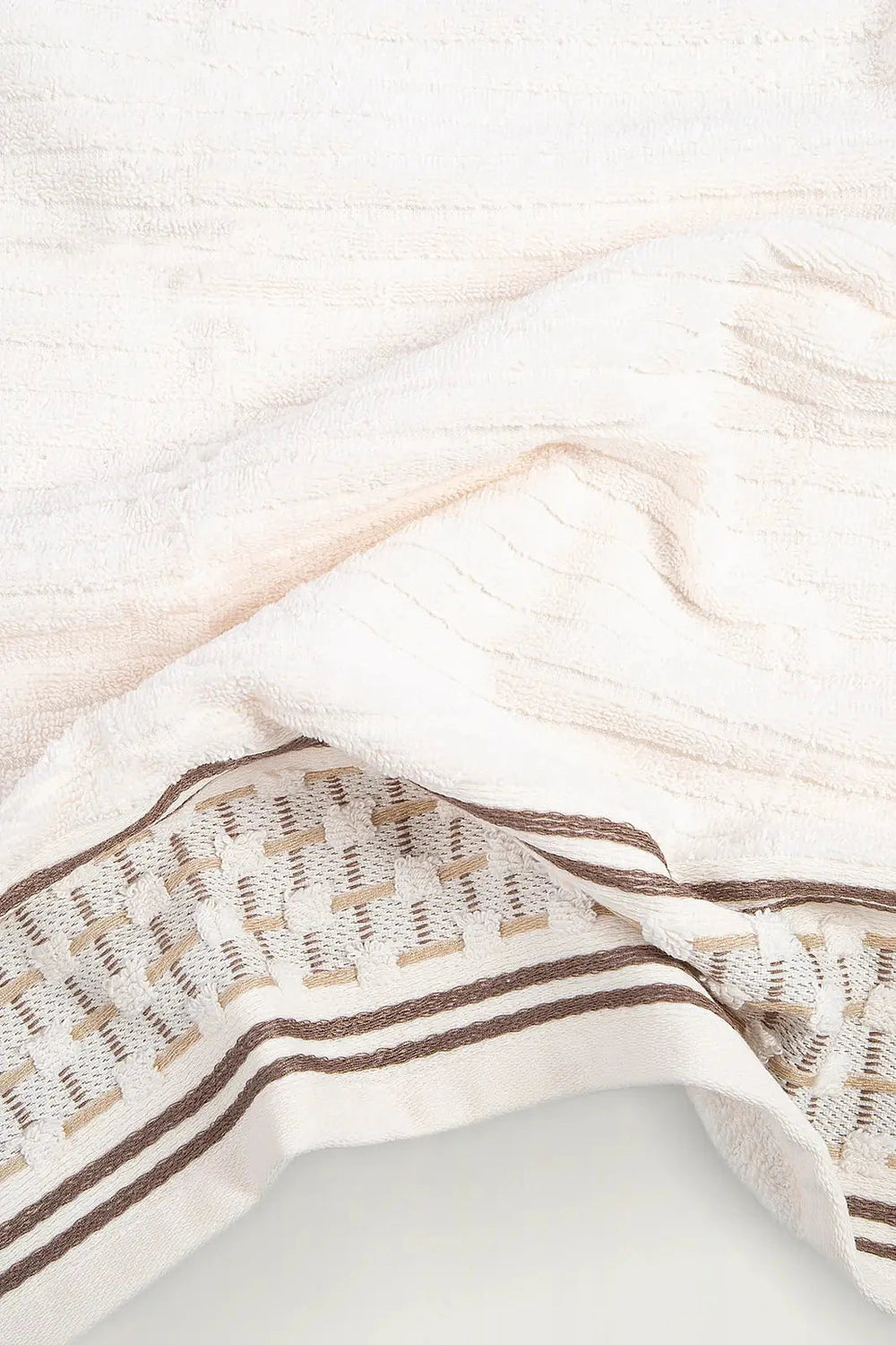 İRYA-Olwen Banyo Havlusu 90X150 Cm Ekru-Havlu & Havlu Setleri-3-roqelvaxirum.shop