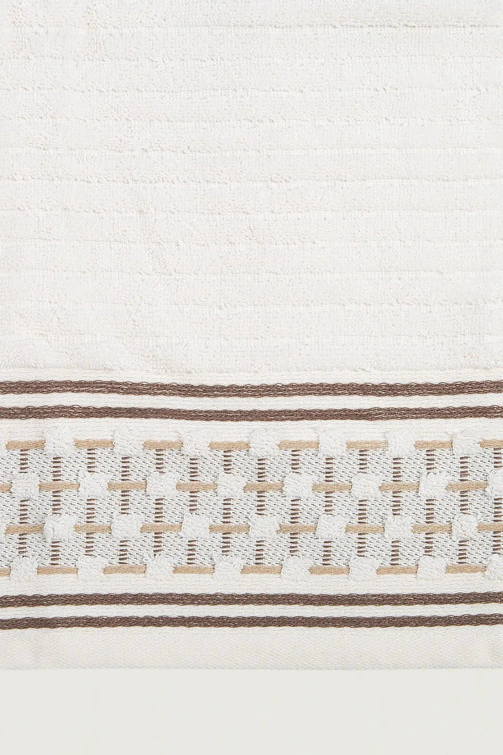 İRYA-Olwen Banyo Havlusu 90X150 Cm Ekru-Havlu & Havlu Setleri-5-roqelvaxirum.shop