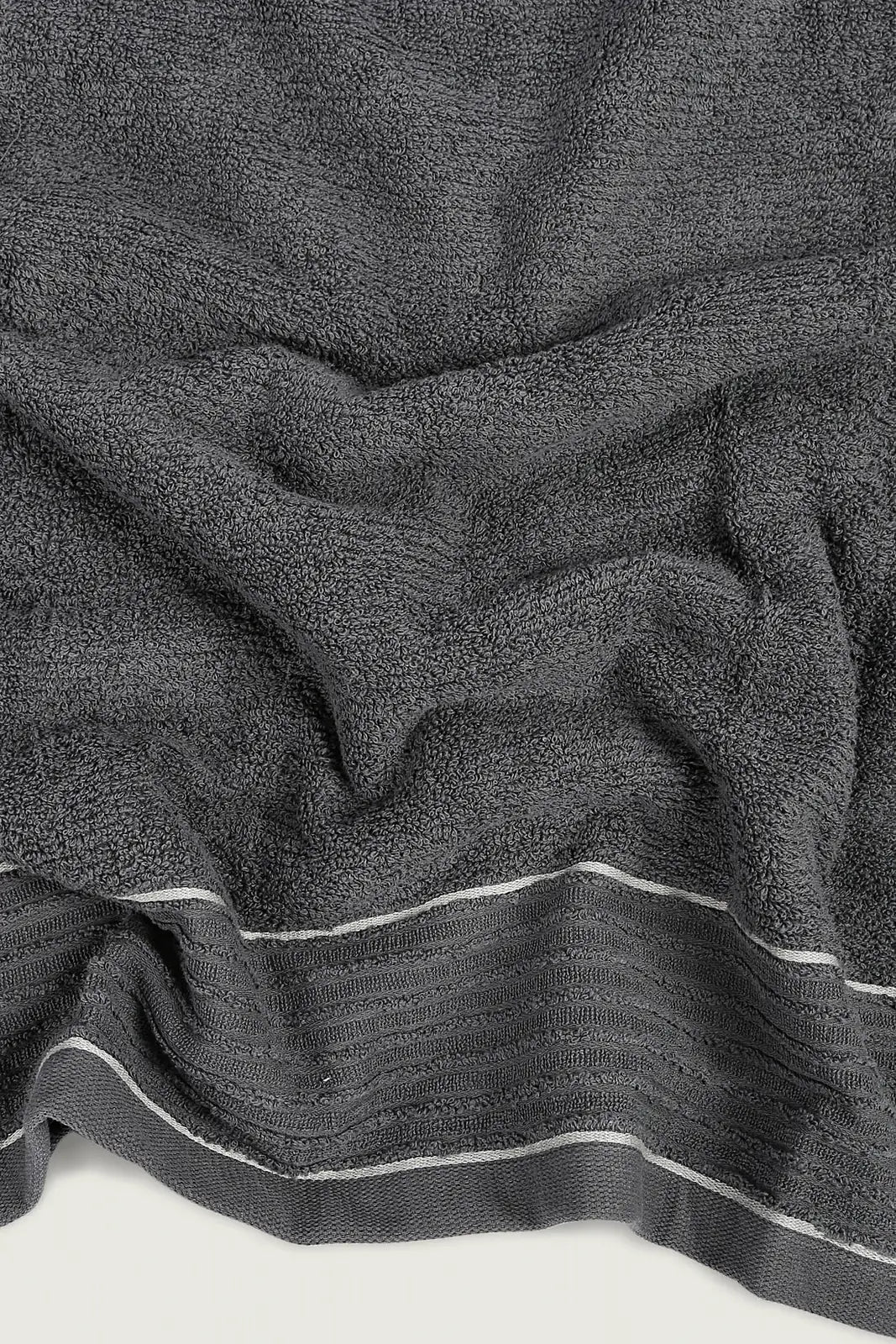 İRYA-Roya Banyo Havlusu 90X150 Cm Antrasit-Havlu & Havlu Setleri-4-roqelvaxirum.shop