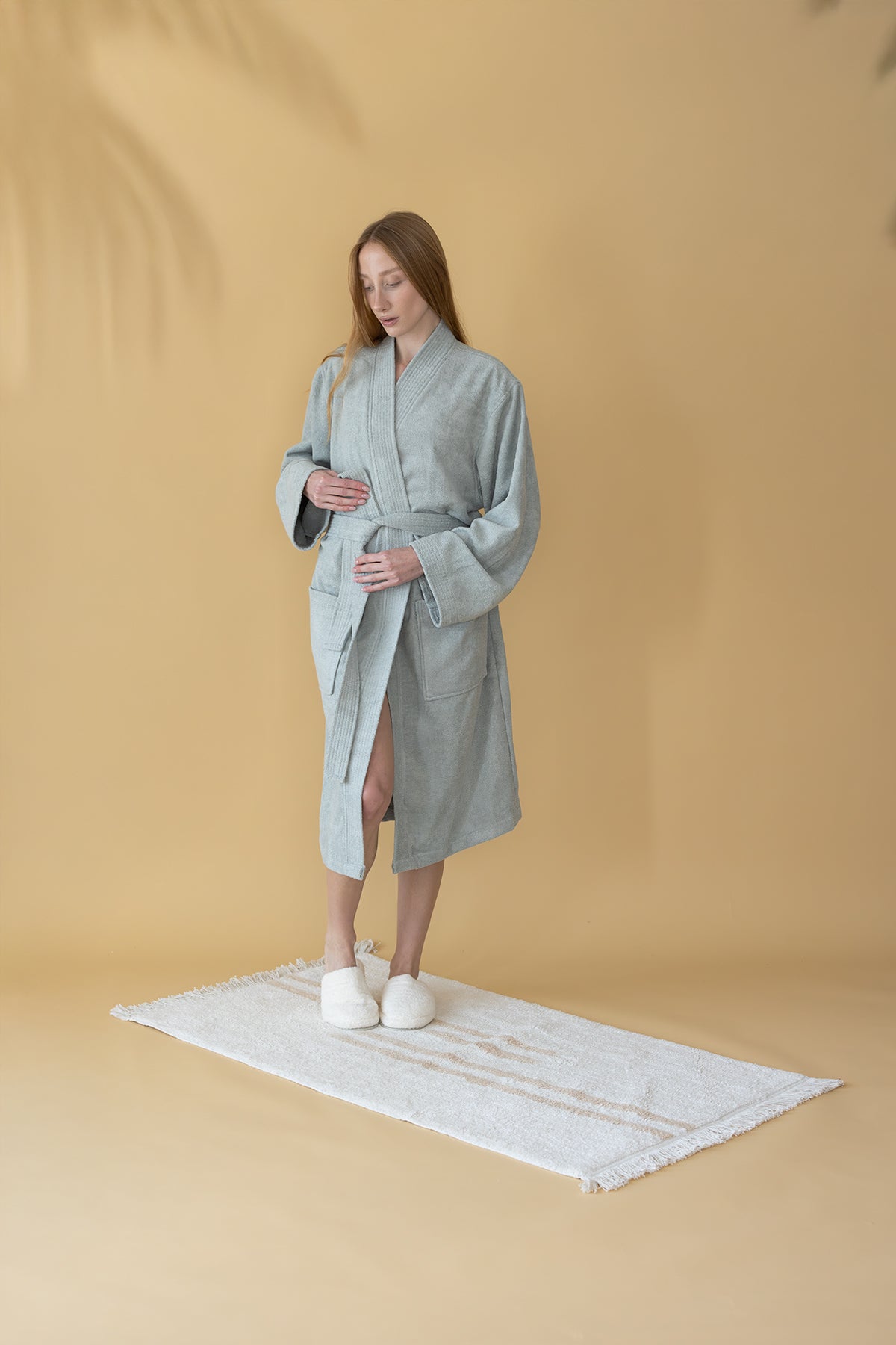 İRYA-Verona Bambu Kadın Bornoz Adaçayı-Bornoz-1-roqelvaxirum.shop