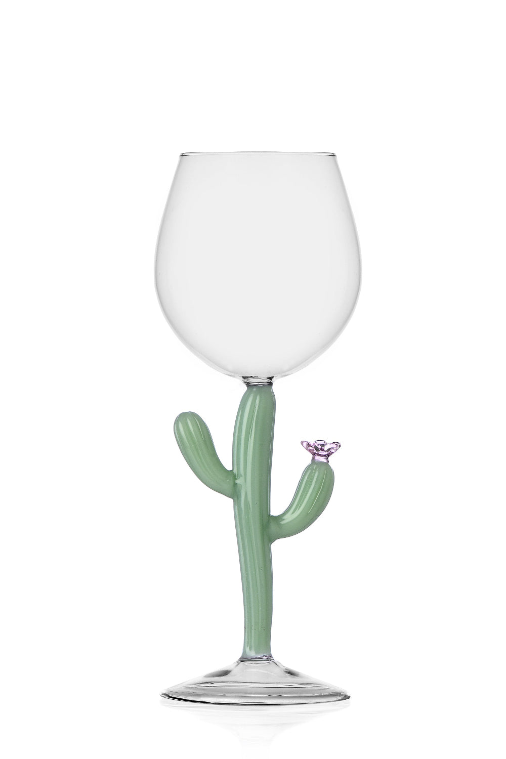 Ichendorf Milano-Desert Plants Mat Yeşil Kaktüs Gövdeli Borosilikat Cam Bardak-Kadeh-1-roqelvaxirum.shop